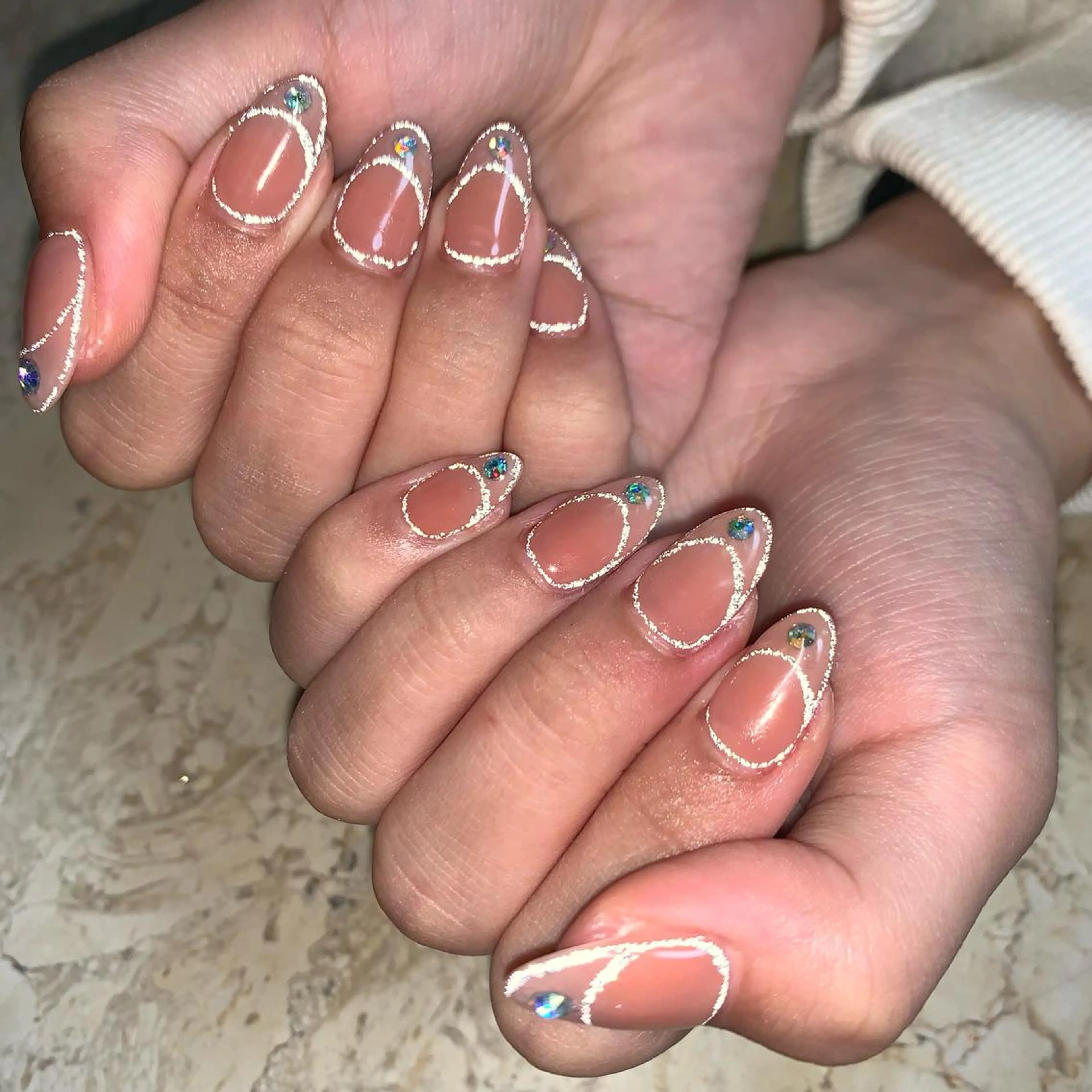 ネイル アートネイル フラッシュネイル フレンチネイル ジェルネイル 韓国ネイル ハンドネイル フットネイル nail salon mieux(ミュー)のマツエク・マツパデザイン
