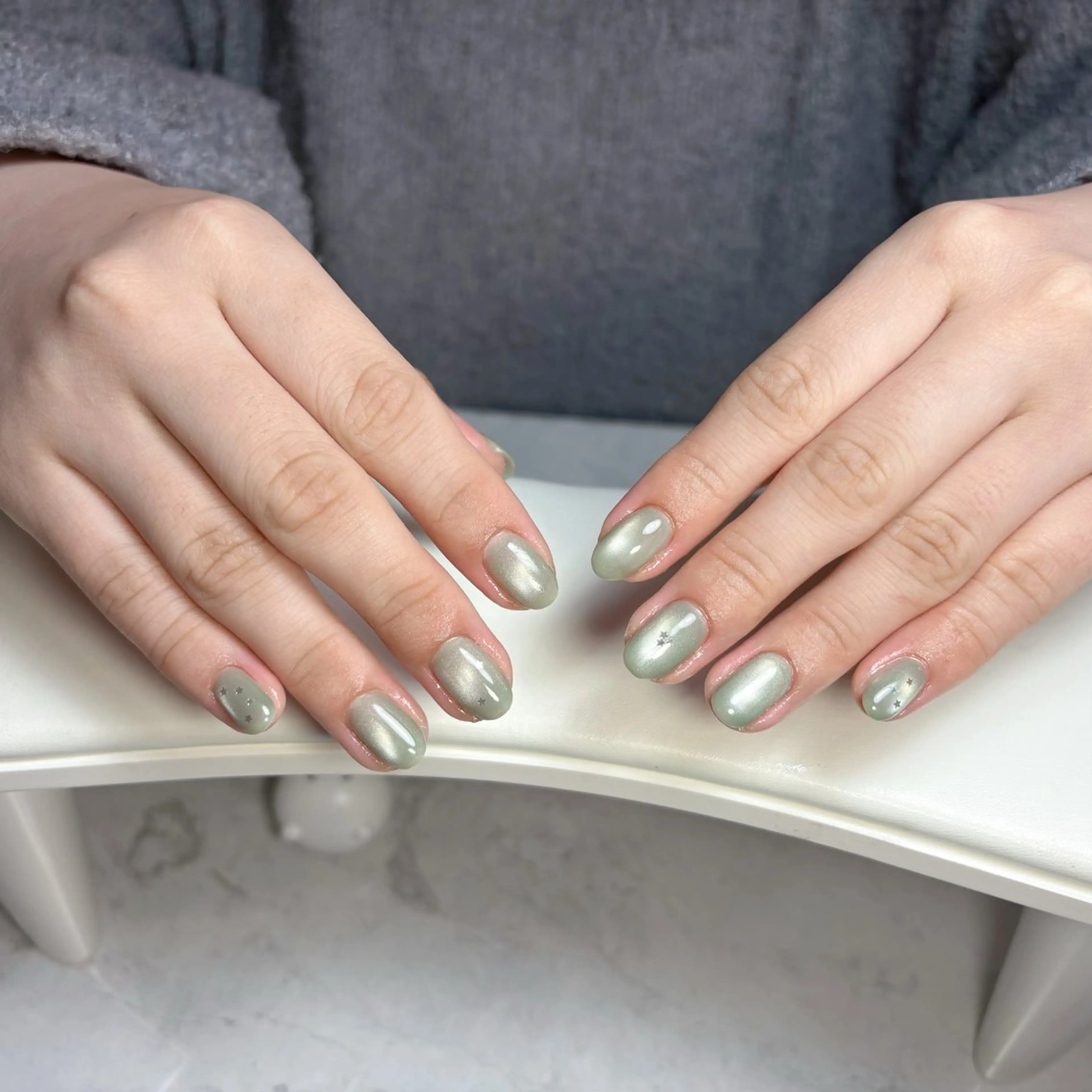 ネイル オフィスネイル シンプルネイル ハンドネイル ゆい ノエラネイルのネイルデザイン