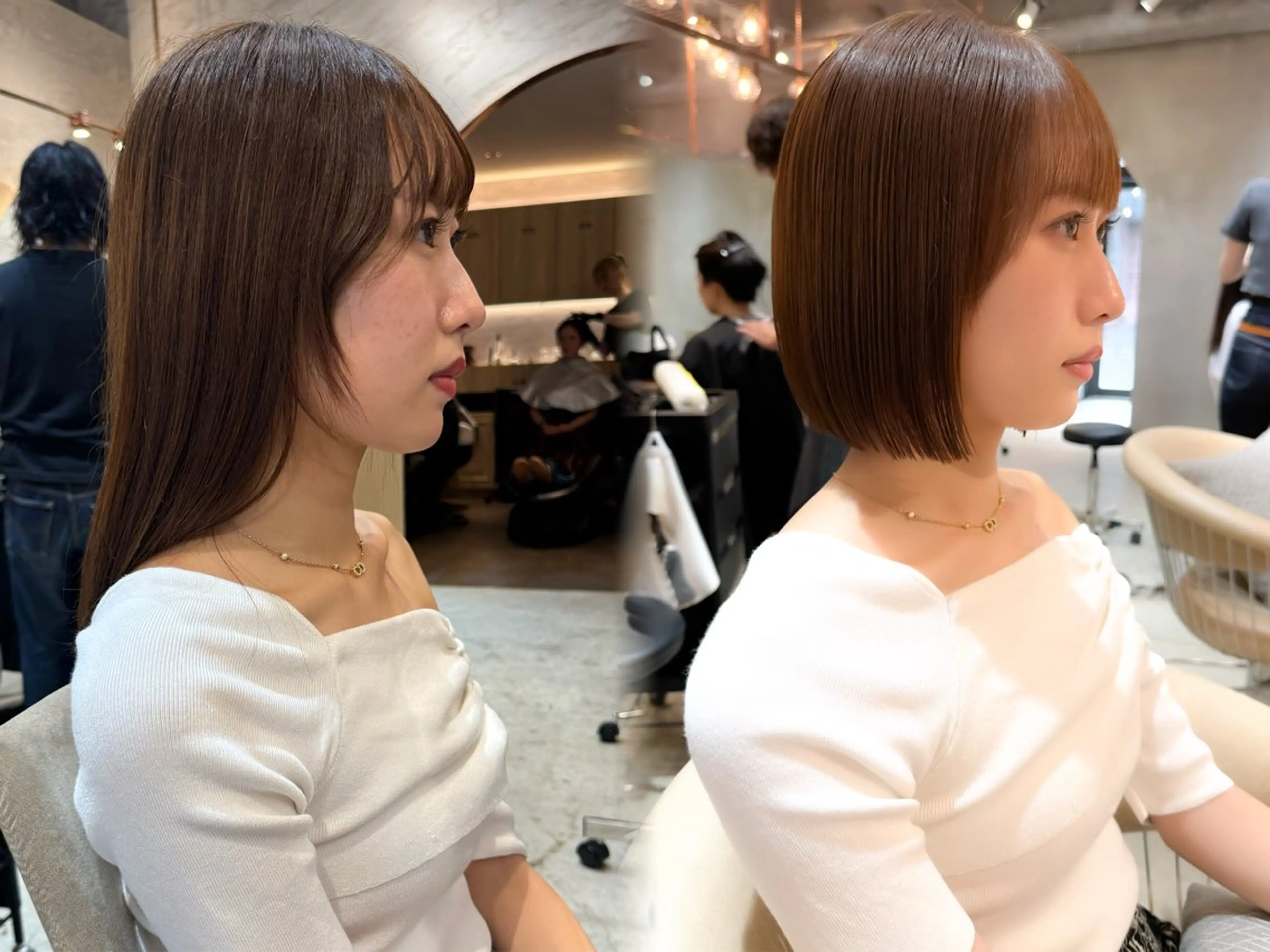 ショート カット 縮毛矯正 トリートメント 🌹ボブ/髪質改善 韓国ヘア🌹澤口龍成のヘアスタイル