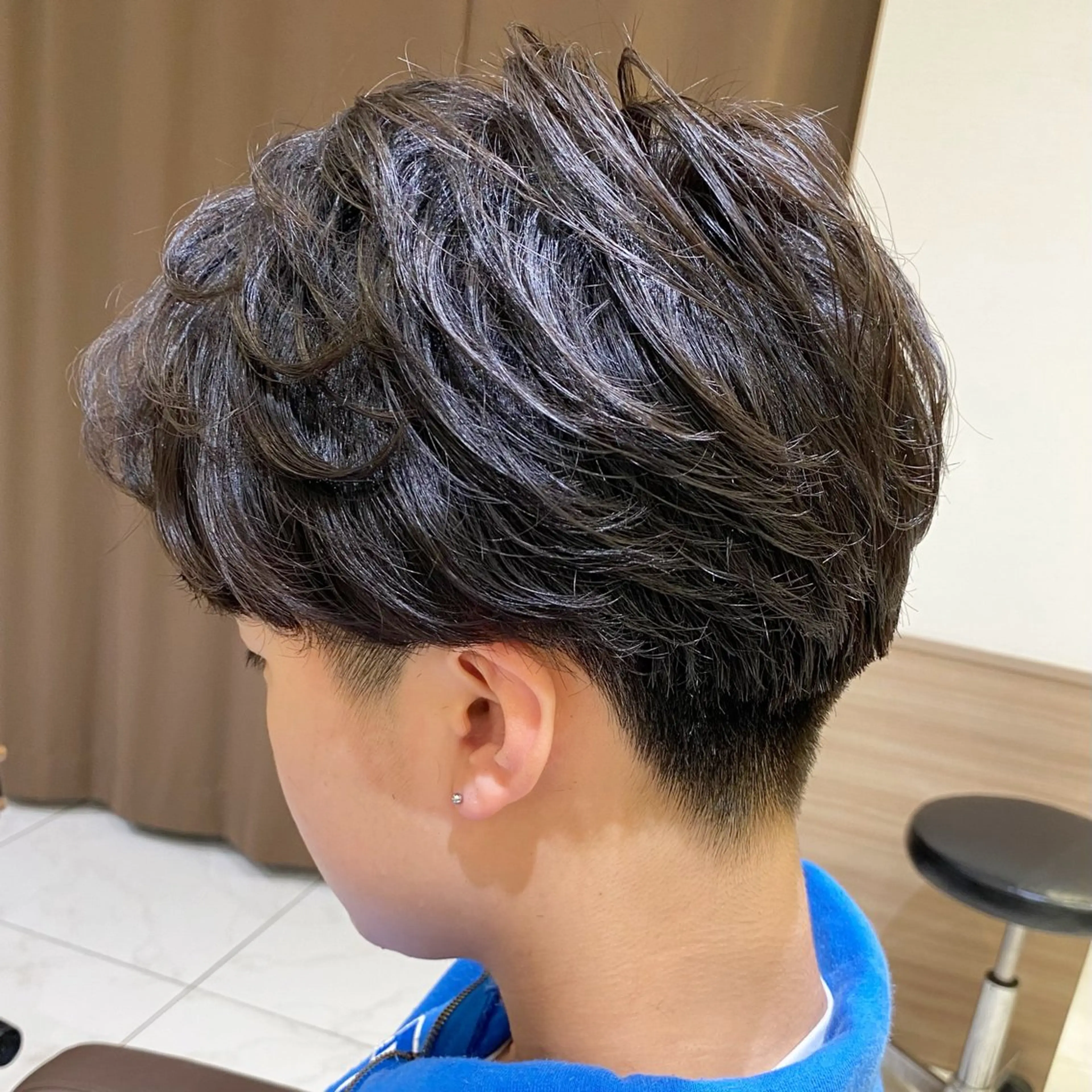 メンズカット＋ニュアンスパーマ＋トリートメントの写真