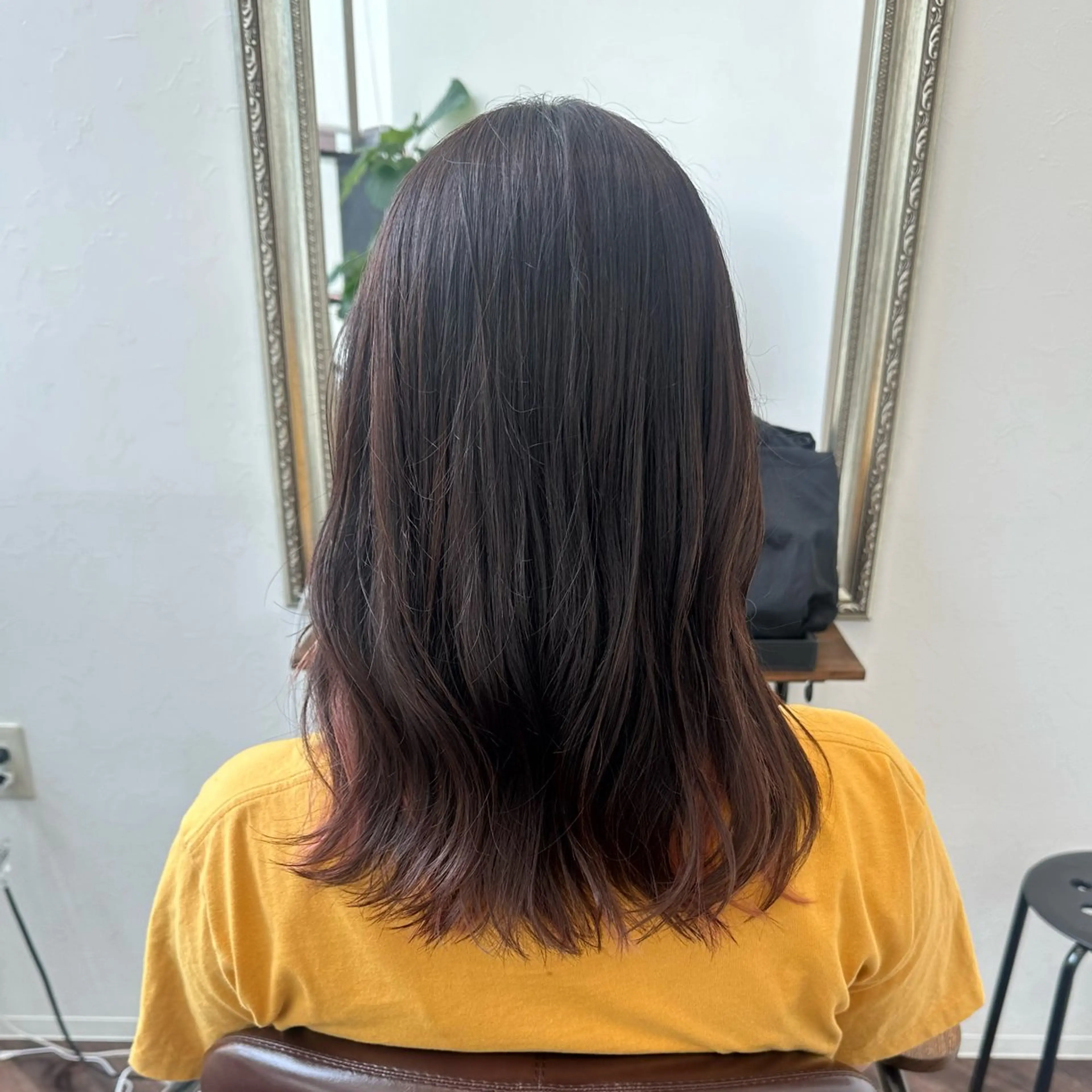 セミロング レイヤーカット カット 🪼スペースサロン アラキ🪼のヘアスタイル