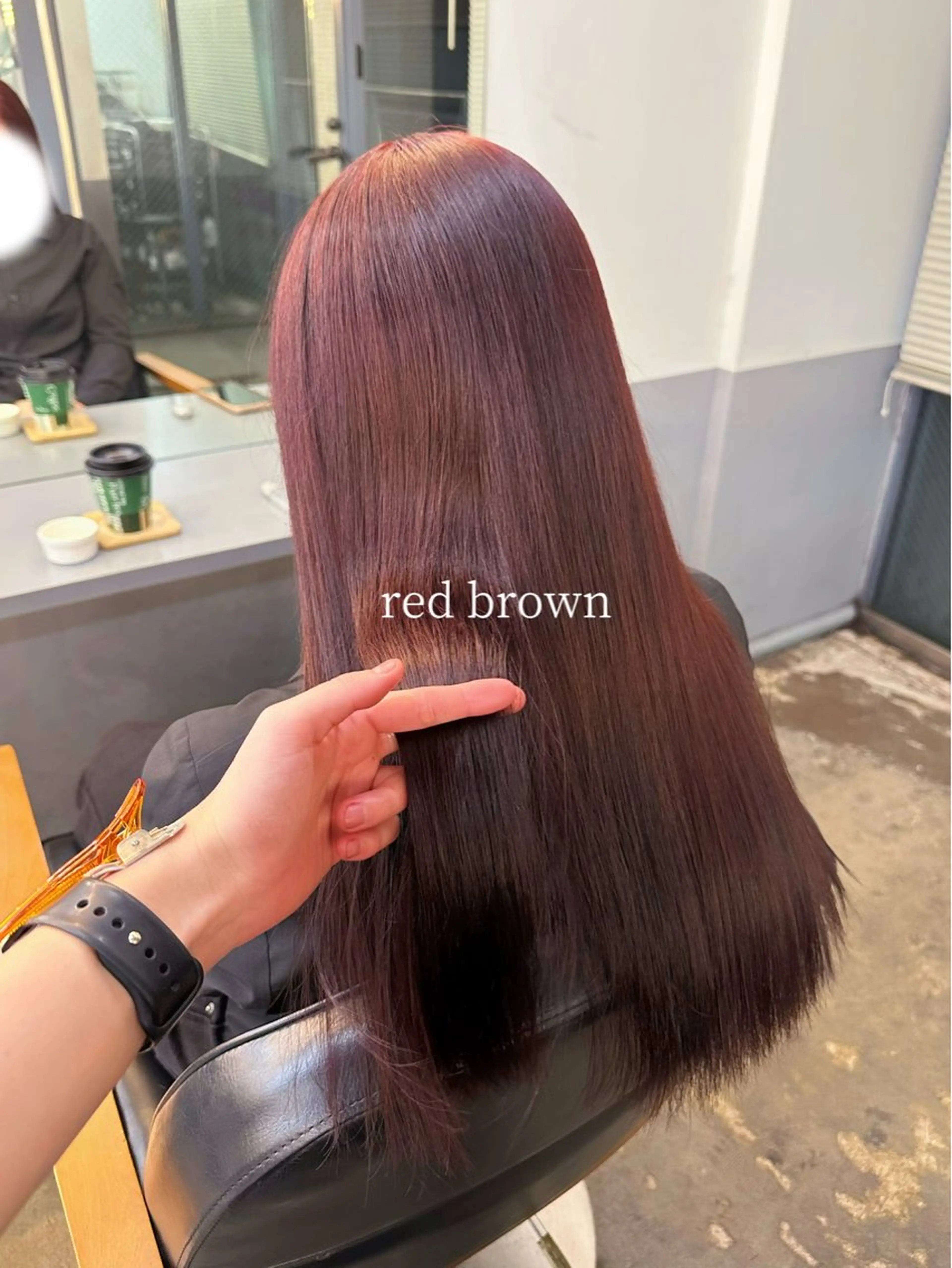 セミロング カラー トリートメント 🍊暖色/ショート chihiro🌼ོのヘアスタイル