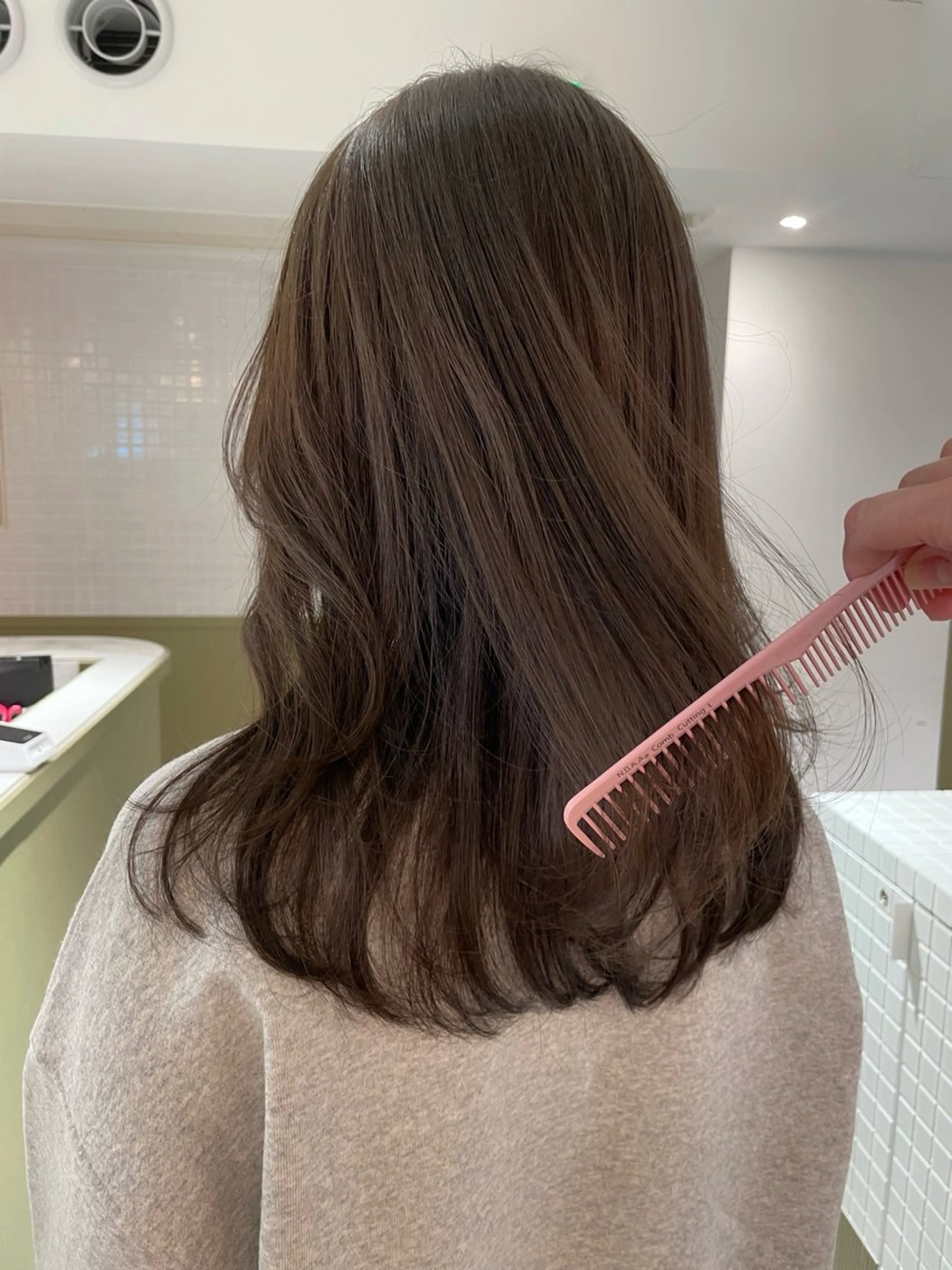 カラー ヘアカラー トリートメント mellowman 🦋MINAMI🦋のヘアスタイル