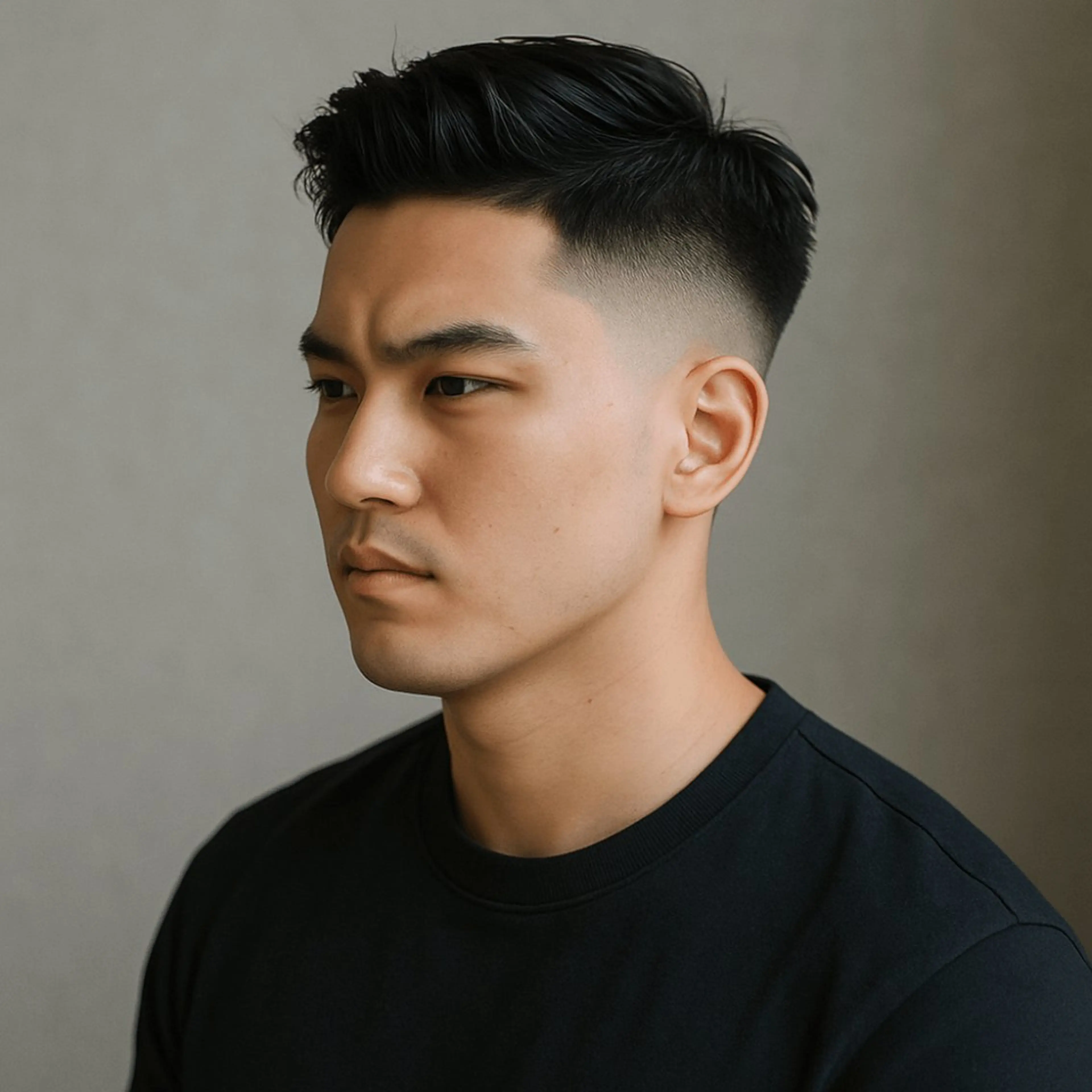 フェードカット練習モデルの写真