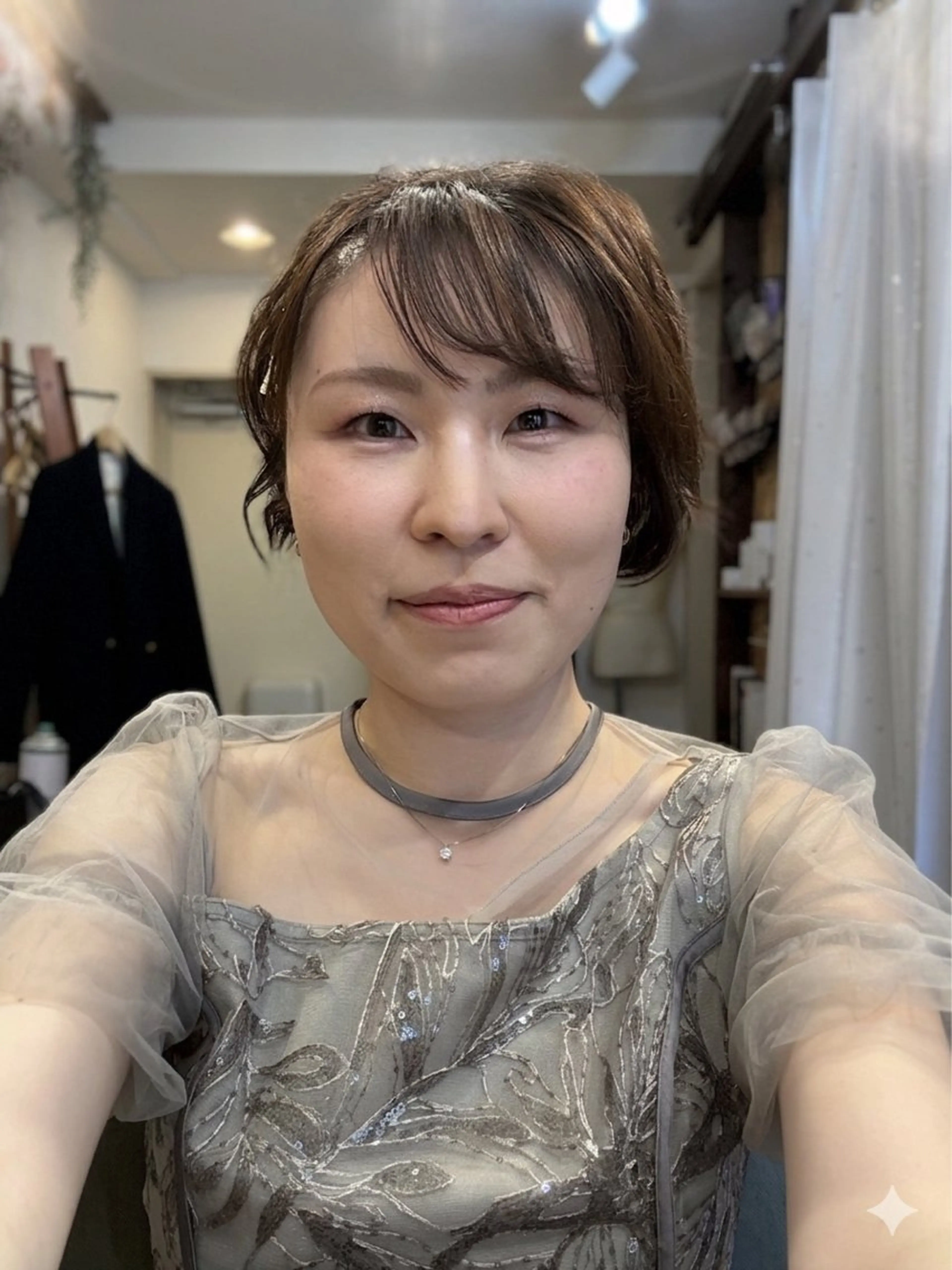 ショート ヘアセット HempBeauty 浅野アサミのヘアスタイル