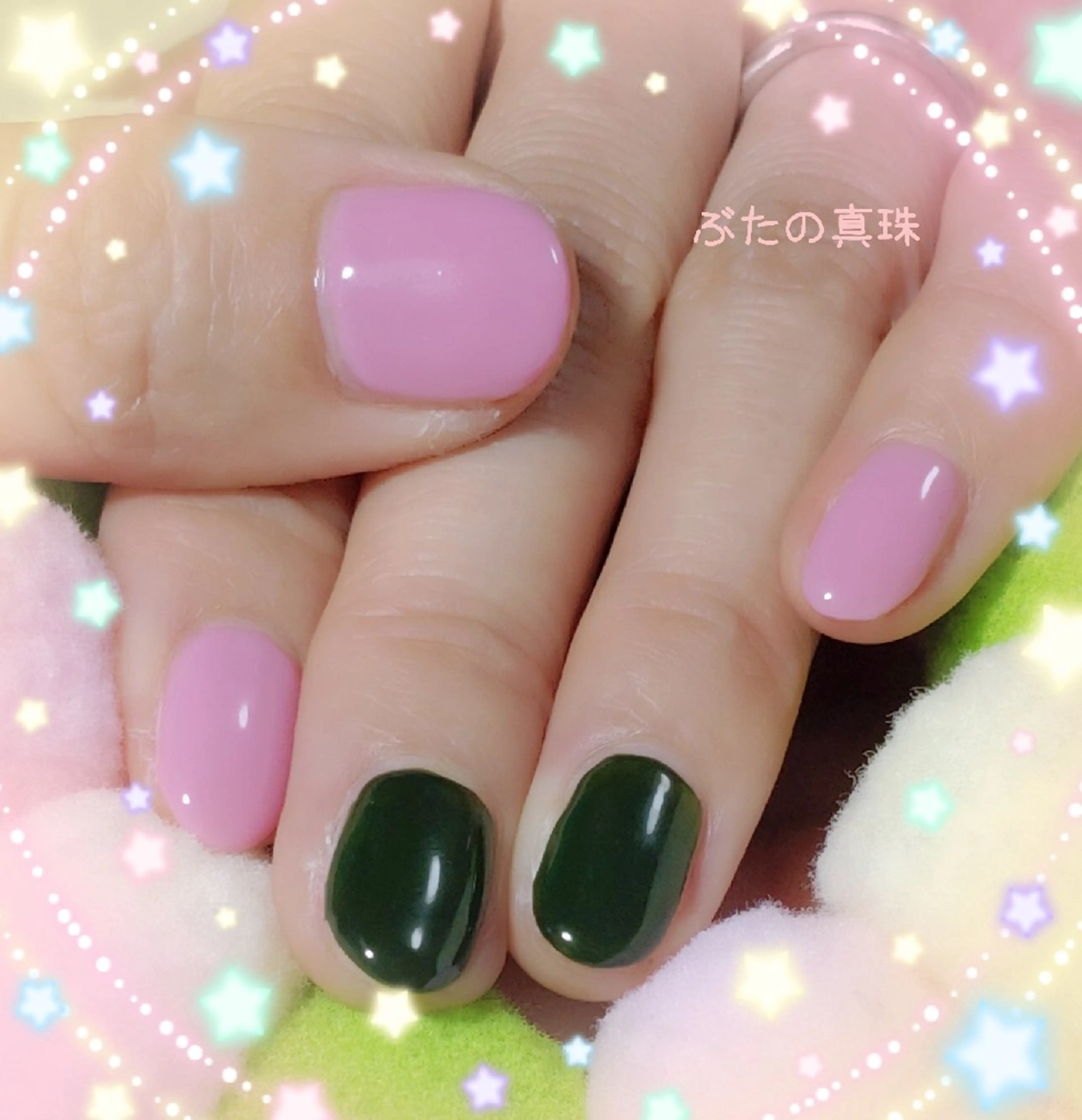 ネイル 桜ネイル ハンドネイル 林 珠里のネイルデザイン