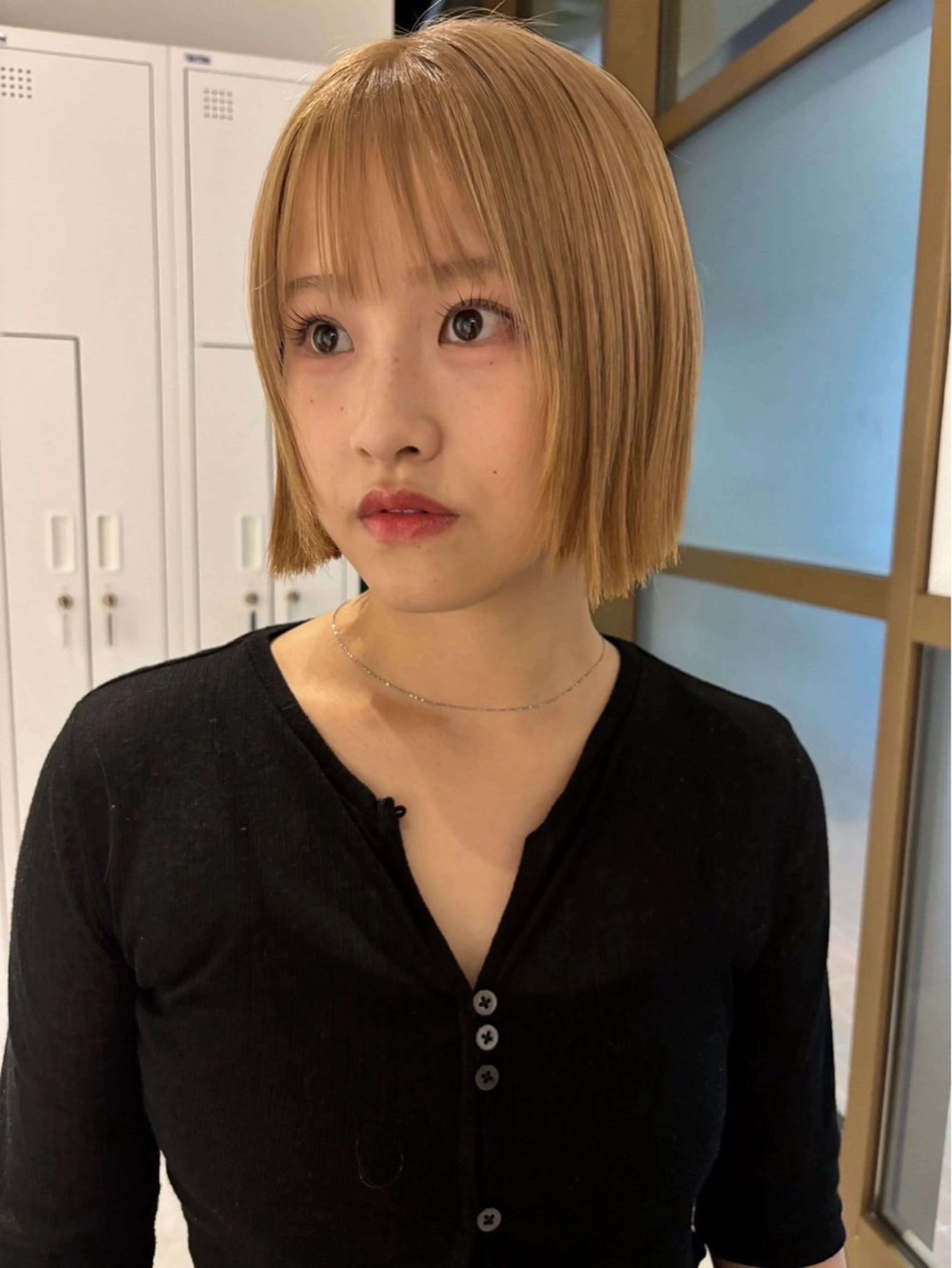 ショート カラー カット ヘアカラー balance.赤田 蒼空のヘアスタイル