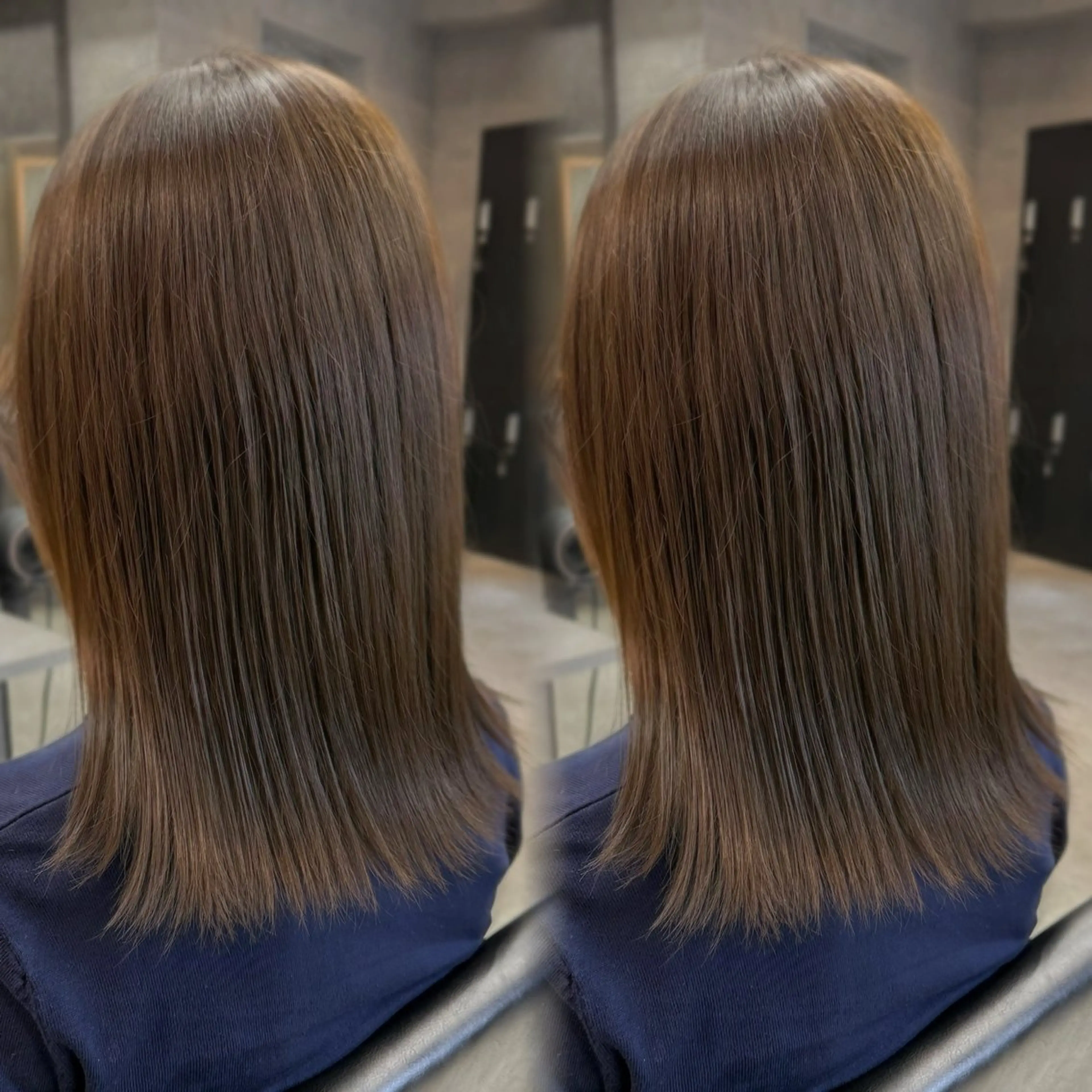 ロング カラー ベージュカラー ブリーチ 透明感カラー ブリーチなしカラー 髪質改善 ヘアカラー 新宿/髪質改善 /透け感/Sotaのヘアスタイル