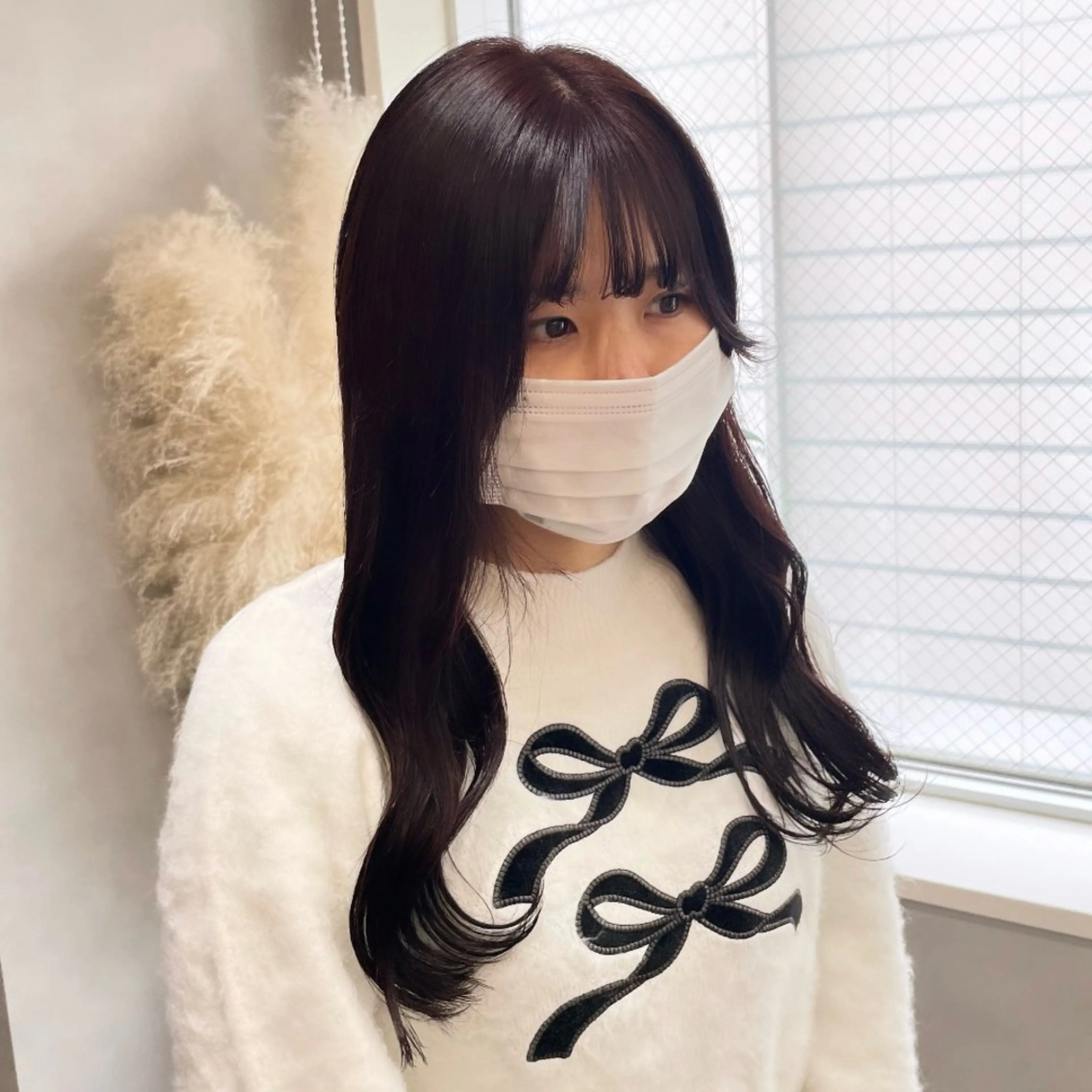 ロング カラー ブラウンカラー レッドカラー Rui/透明感カラー 暖色/レイヤーカットのヘアスタイル