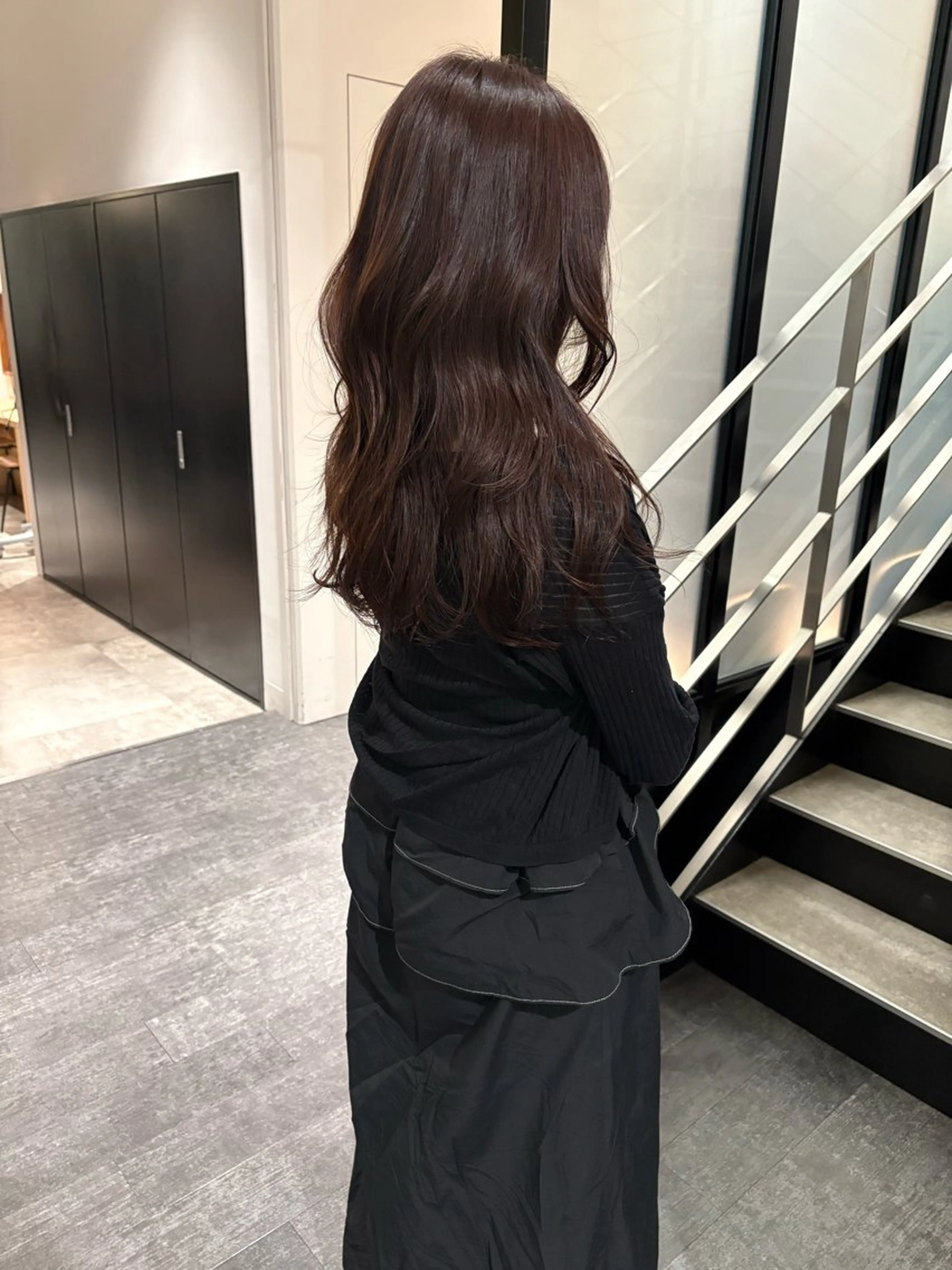 ロング カット ヘアカラー mao | 柔らか艶カラー🫧のヘアスタイル