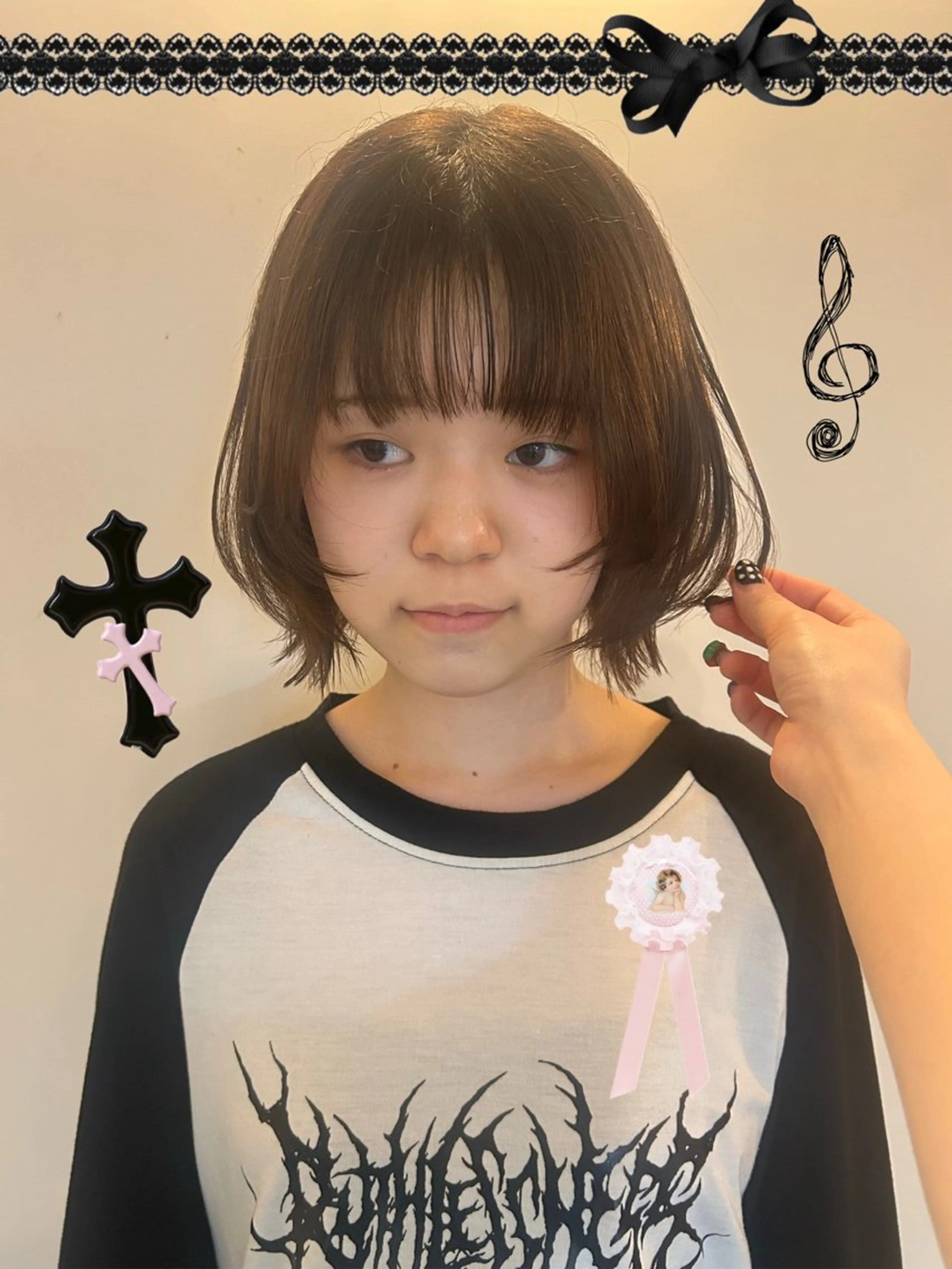 ショート fleurdelis ୨୧ AOIのヘアスタイル