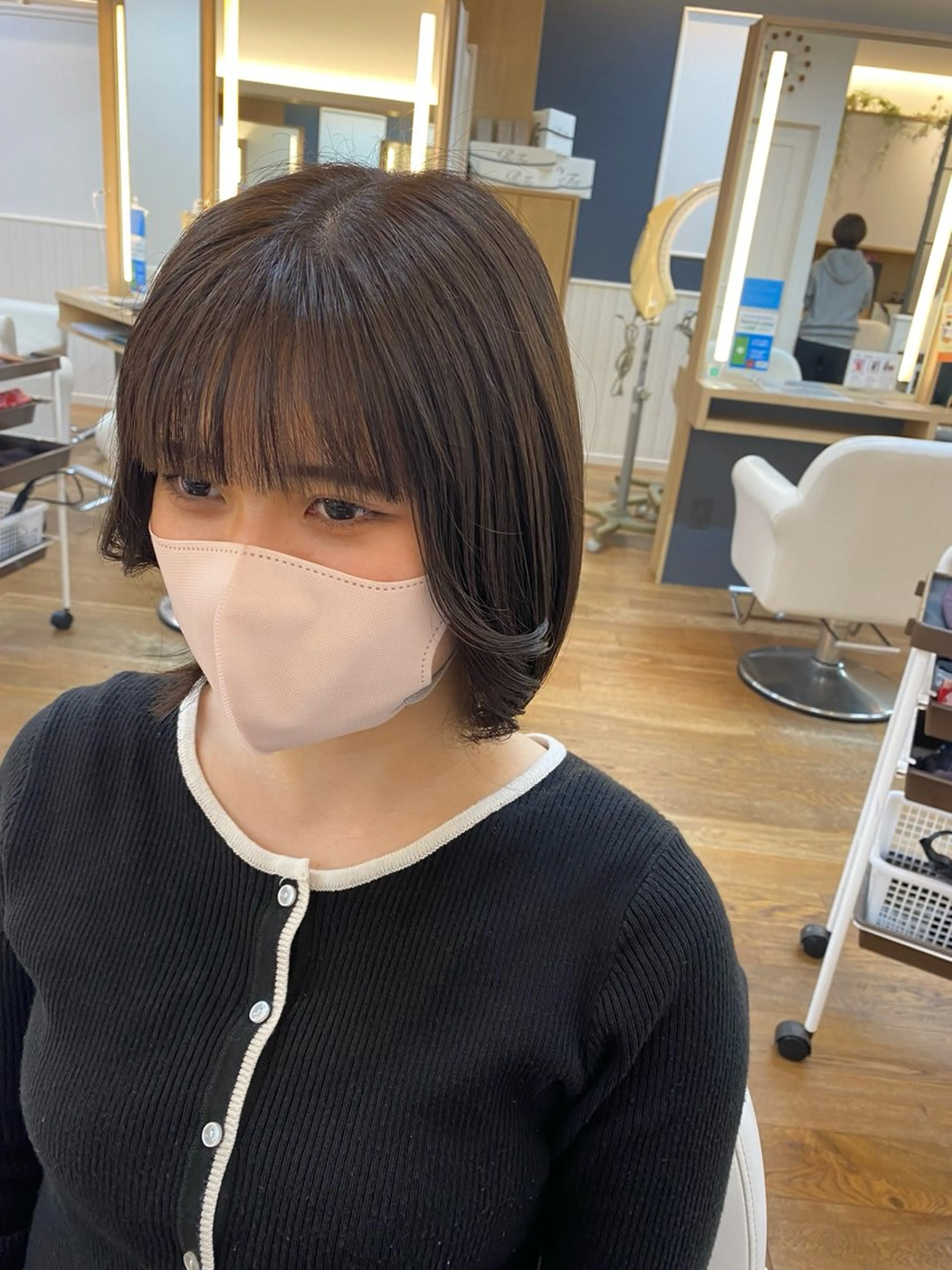 ショート カット パーマ 韓国ヘア sasugaのヘアスタイル