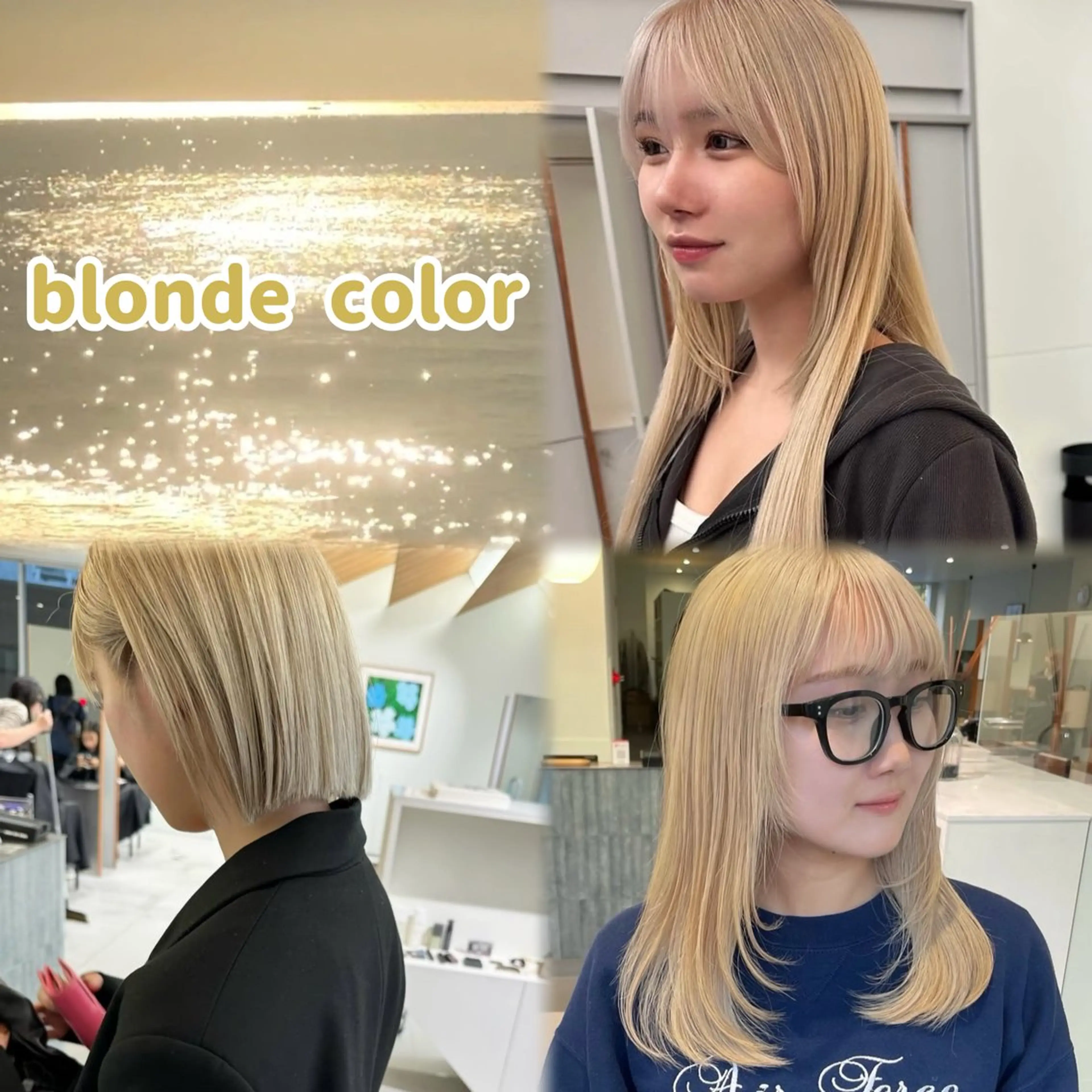 ロング 髪質改善 韓国風ヘア レイヤーカット トリートメント カット ヘアカラー トリートメント 似合わせレイヤー ＆透明感カラーのヘアスタイル