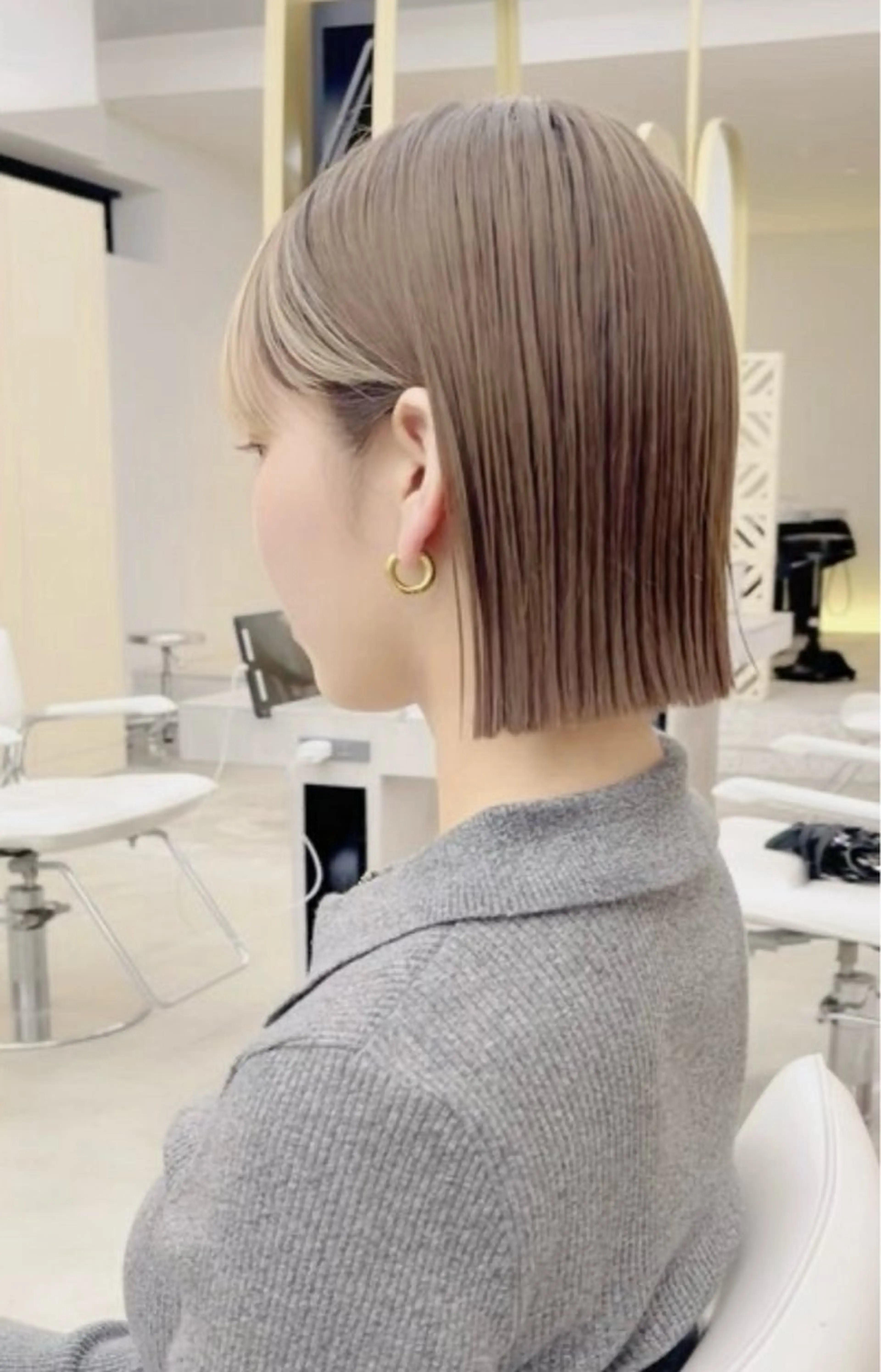 ミディアム カラー urara/ショート /透明感カラーのヘアスタイル