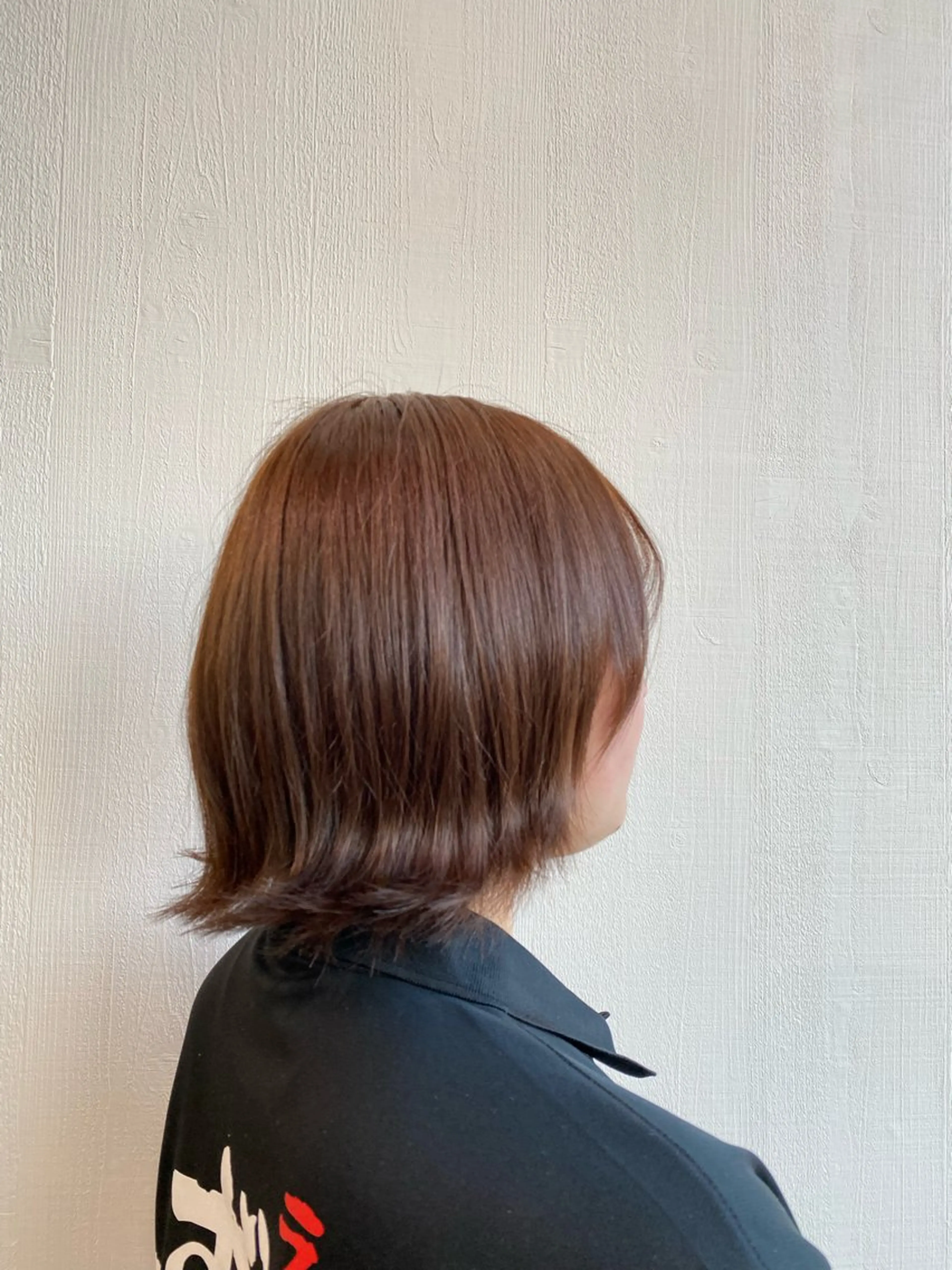 ショート ヘアカラー 佐藤 森夏のヘアスタイル