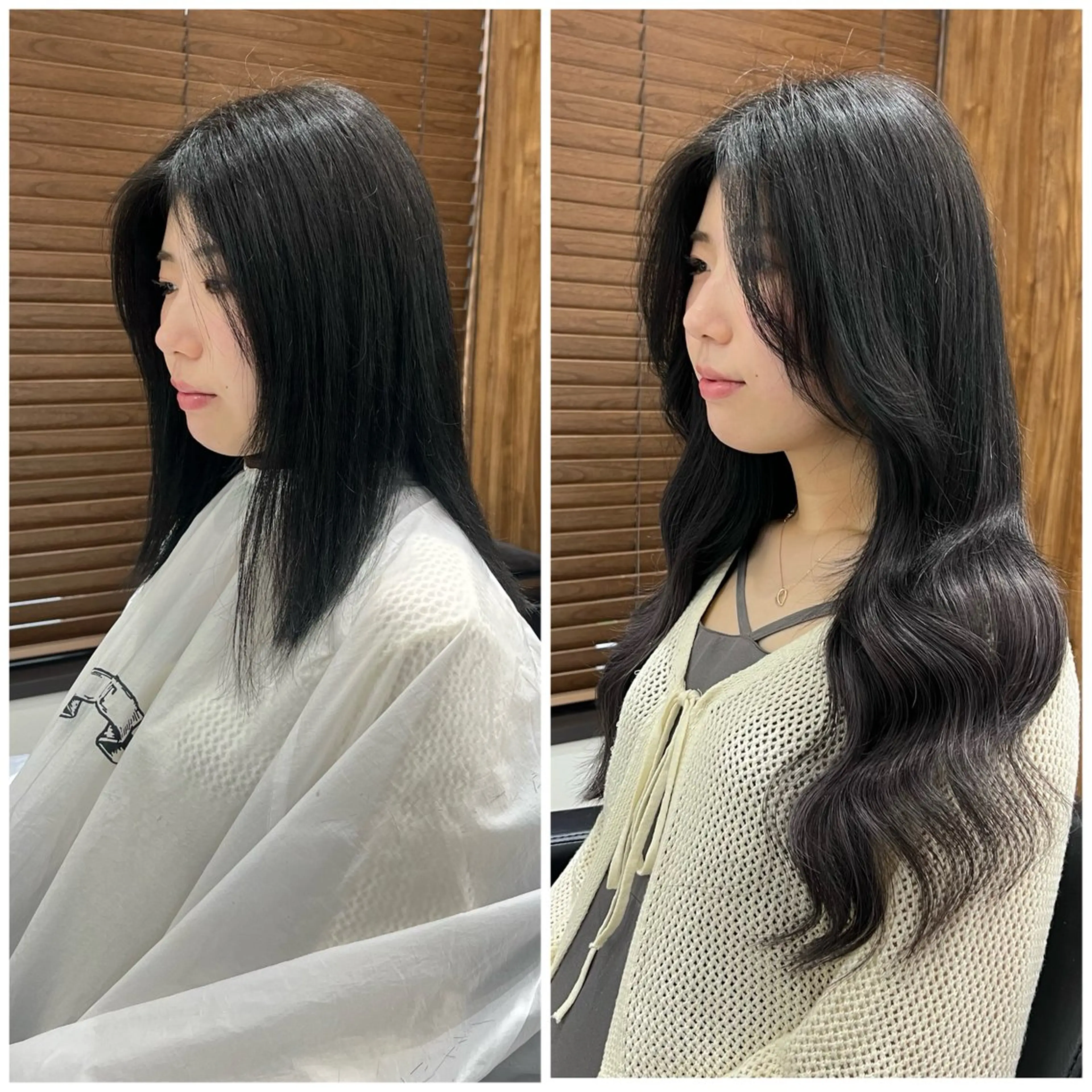 ロング カラー ショート/ウルフ カットモデル募集のヘアスタイル