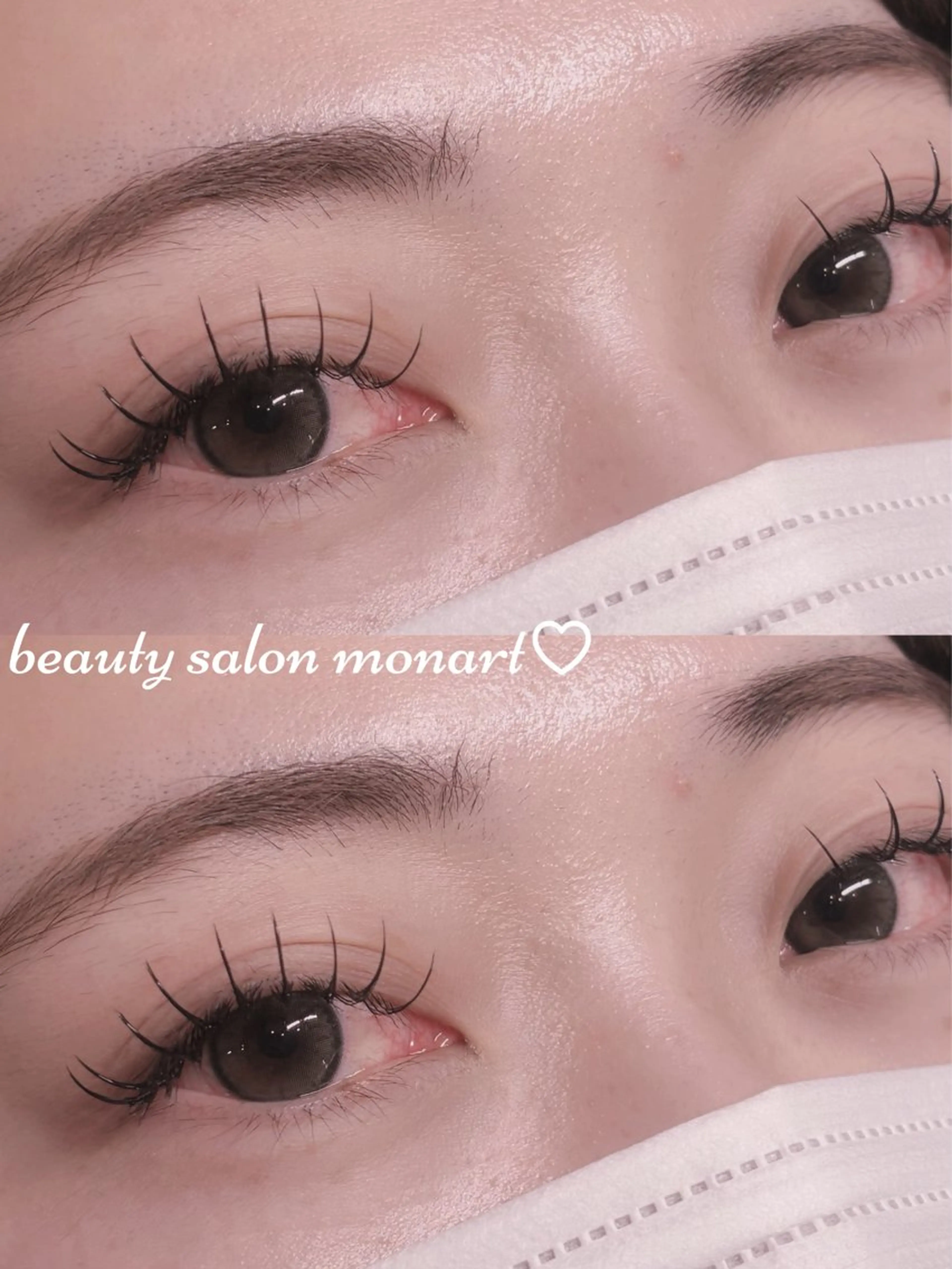 マツエク・マツパ Dカール マツエク monart kurehaのマツエク・マツパデザイン