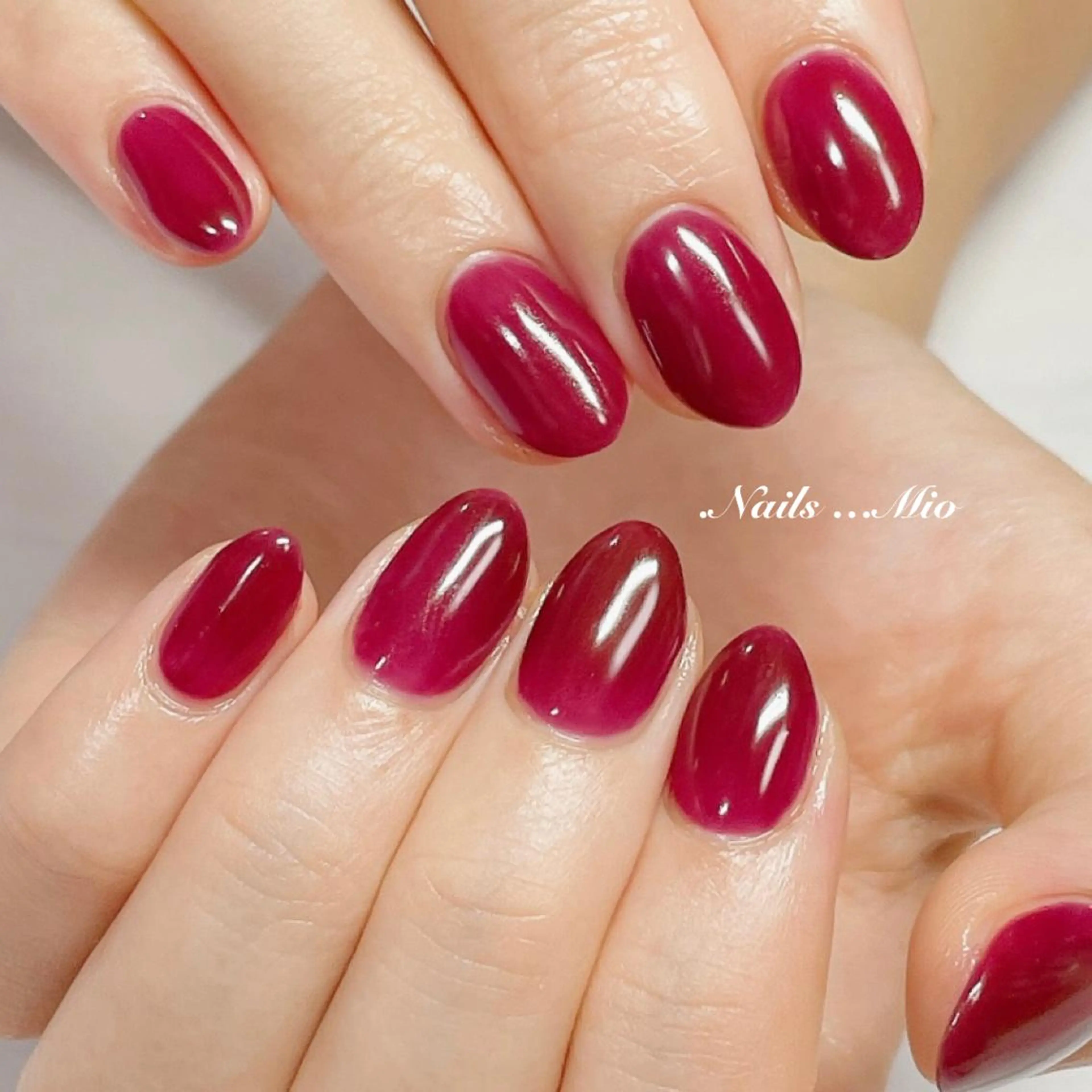 ネイル ワンカラーネイル .Nails Mio 赤羽西ネイルサロンのネイルデザイン