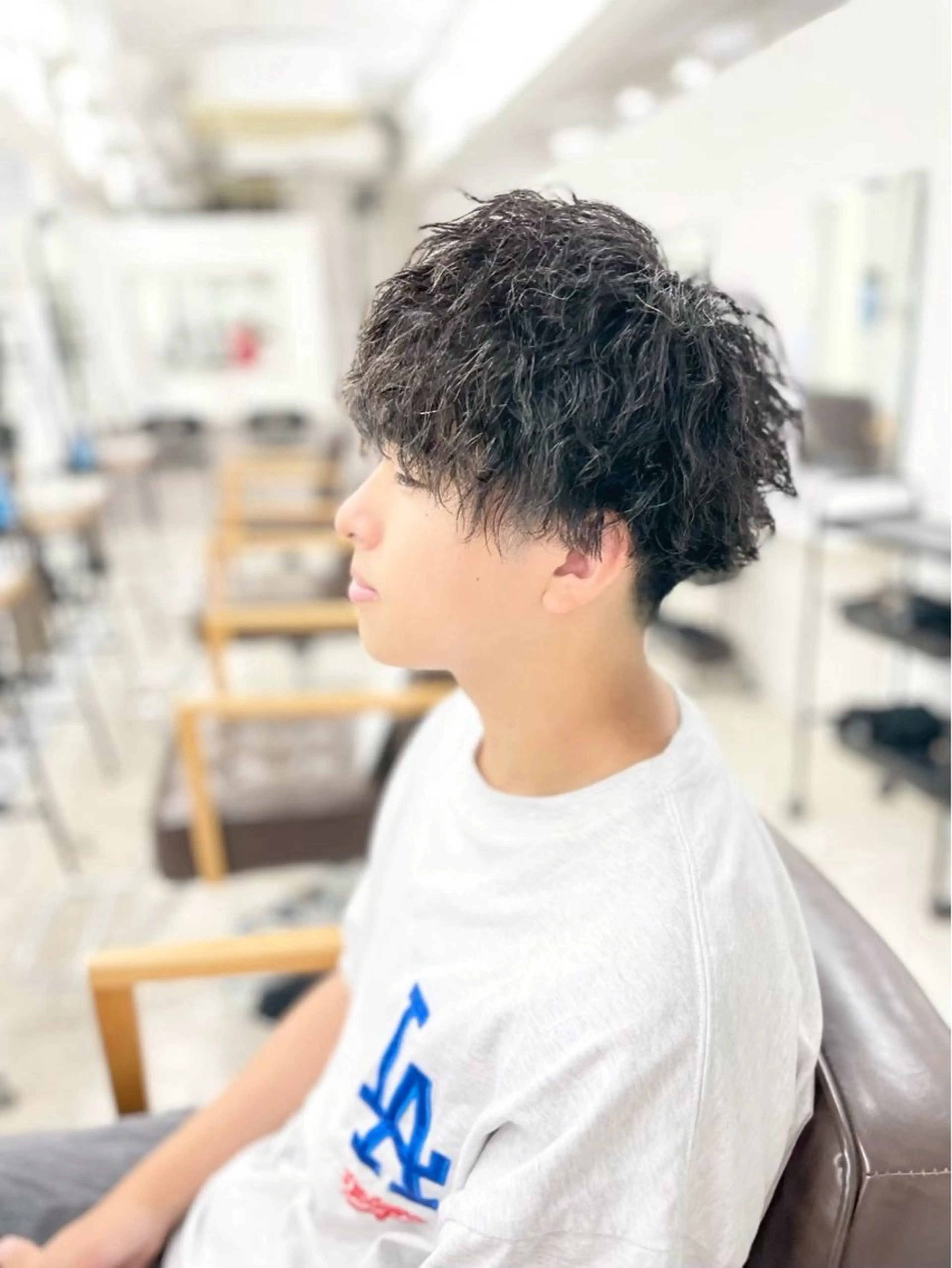 カット➕縦落ちスパイラルの写真