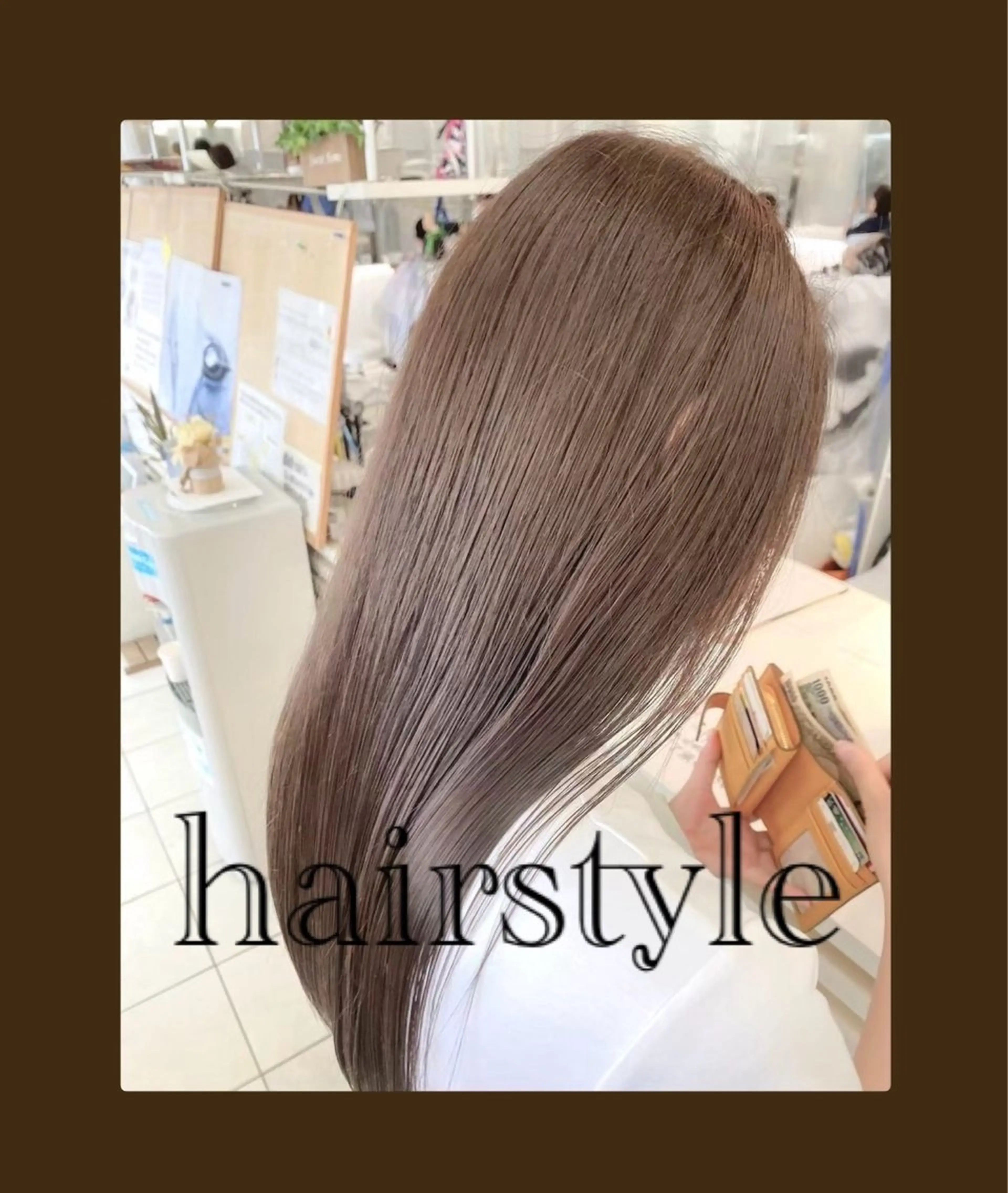 ロング カラー 切りっぱなしボブ ベージュカラー 黒髪 ブリーチ ブルーカラー 🥀透明感カラー/ 髪質改善🥀ユイキのヘアスタイル