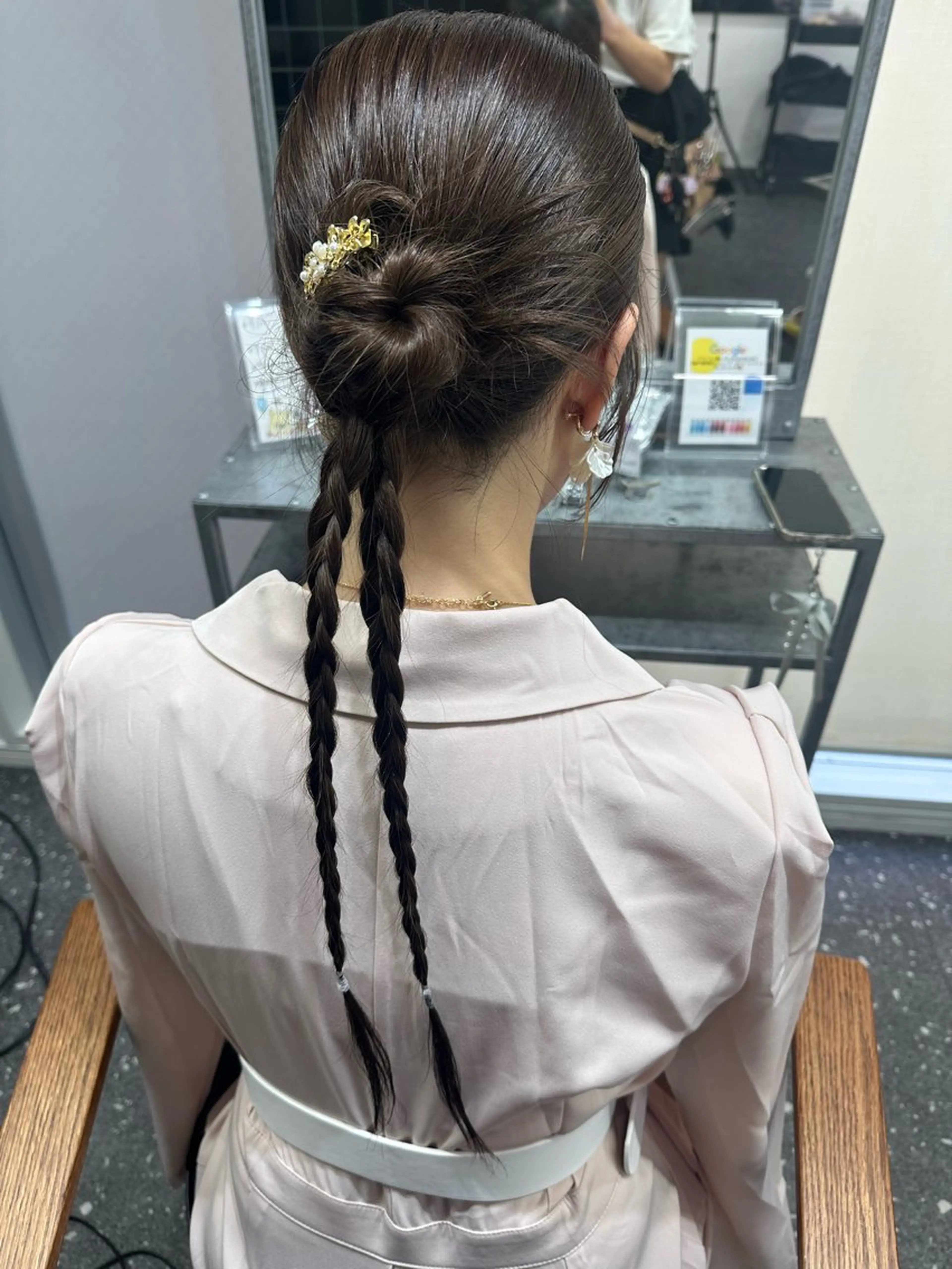 ロング 髪質改善⭐️縮毛矯正 中野⭐️Rinaのヘアスタイル