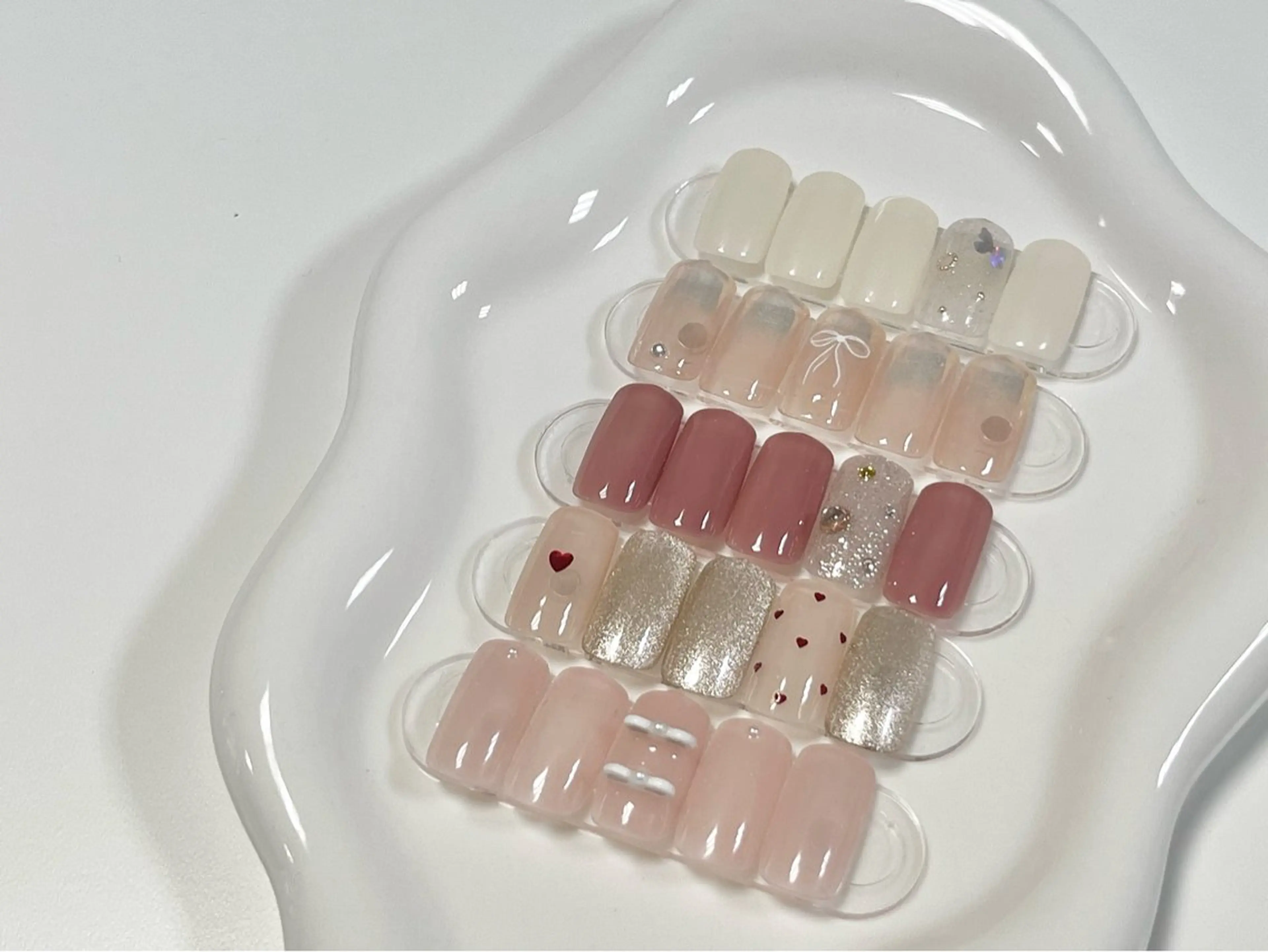 【 ✨Jrクーポン✨ 】HAND サンプルから選べる🤍定額デザインsimple🧸.∘の写真