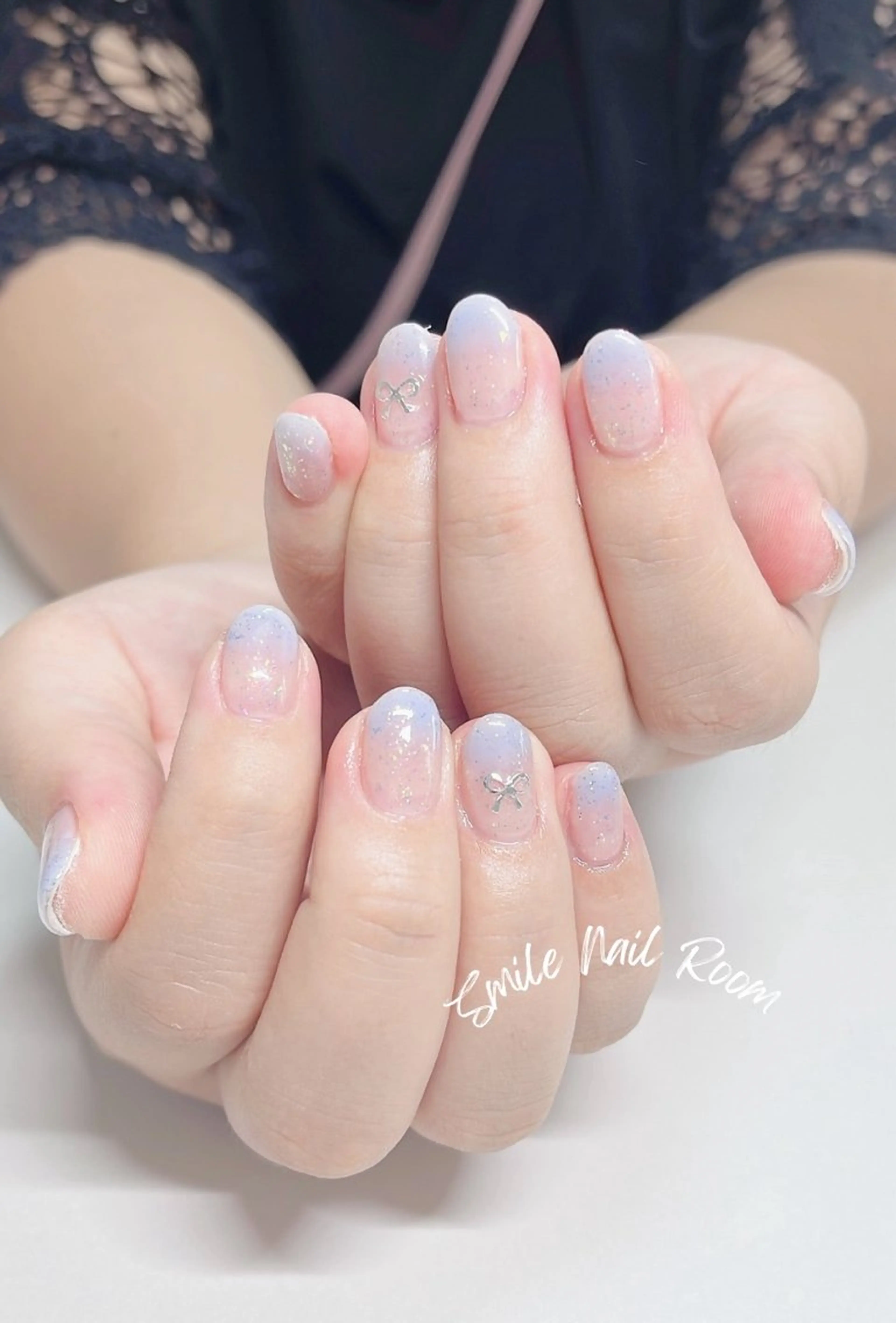 ネイル グラデーション ラメ(グリッター) Smile Nail Roomのネイルデザイン