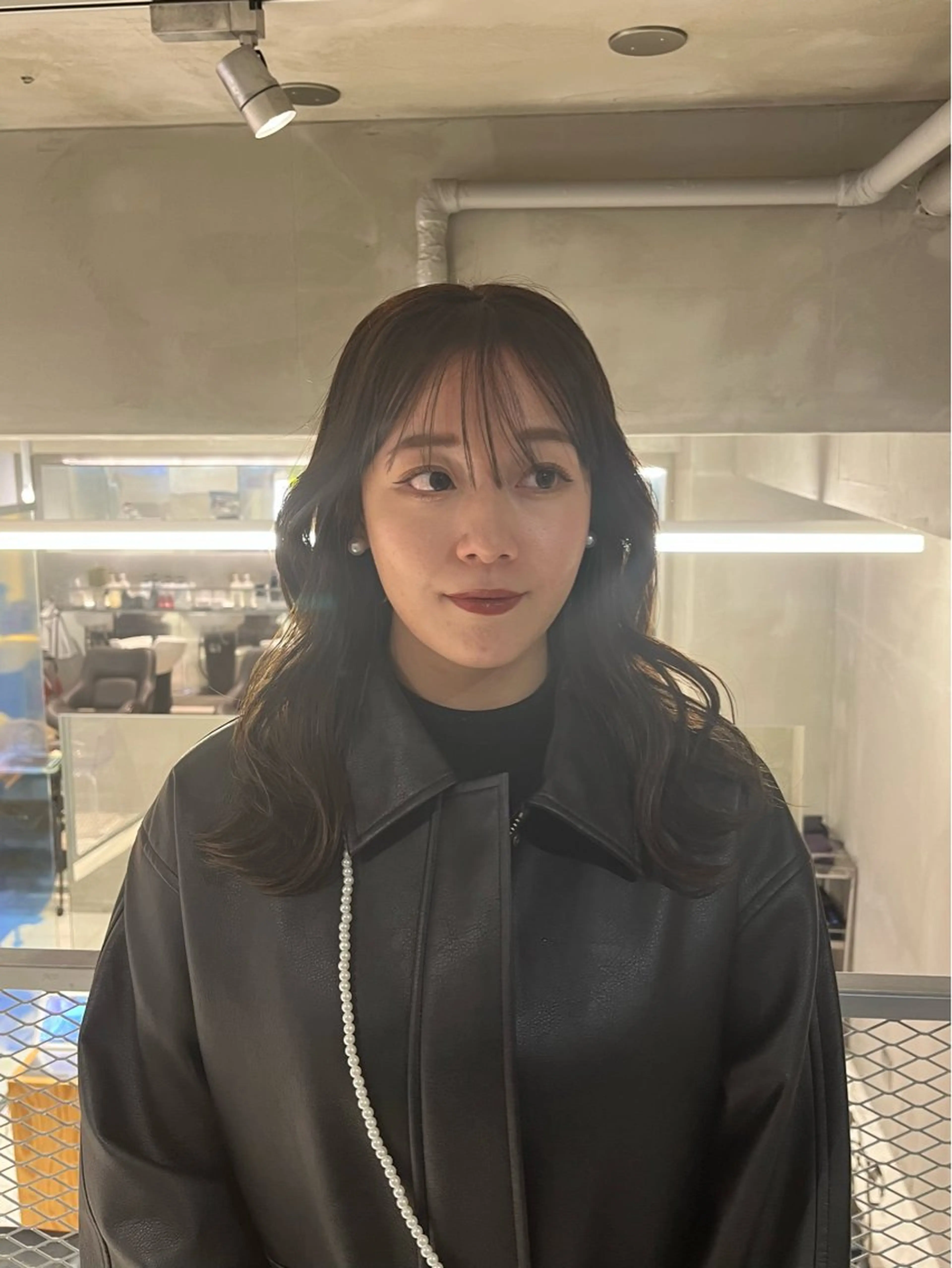 セミロング カラー 似合わせカラー🪩 SAYA 👗のヘアスタイル