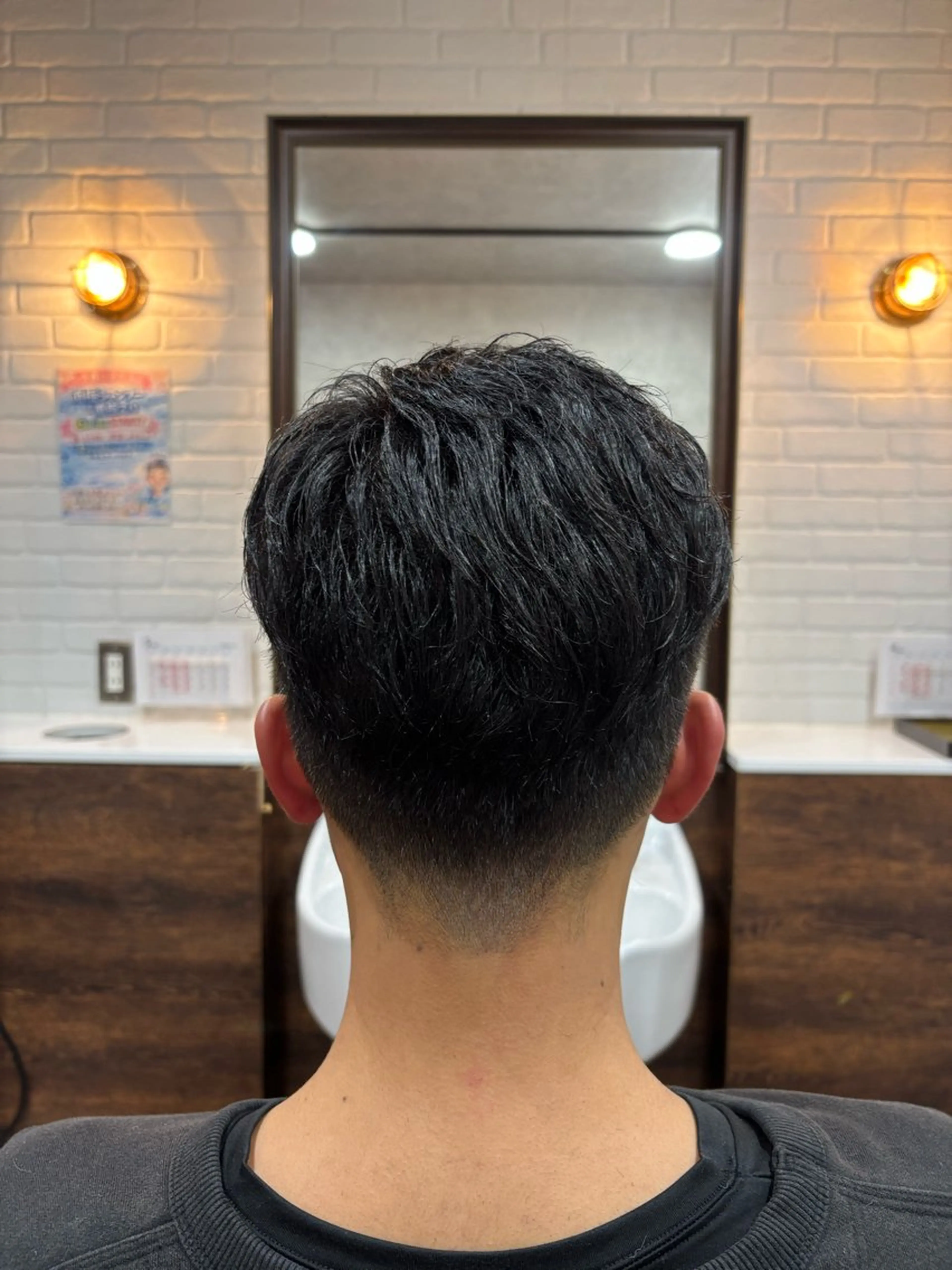 ショート メンズ 上田 美羽のヘアスタイル