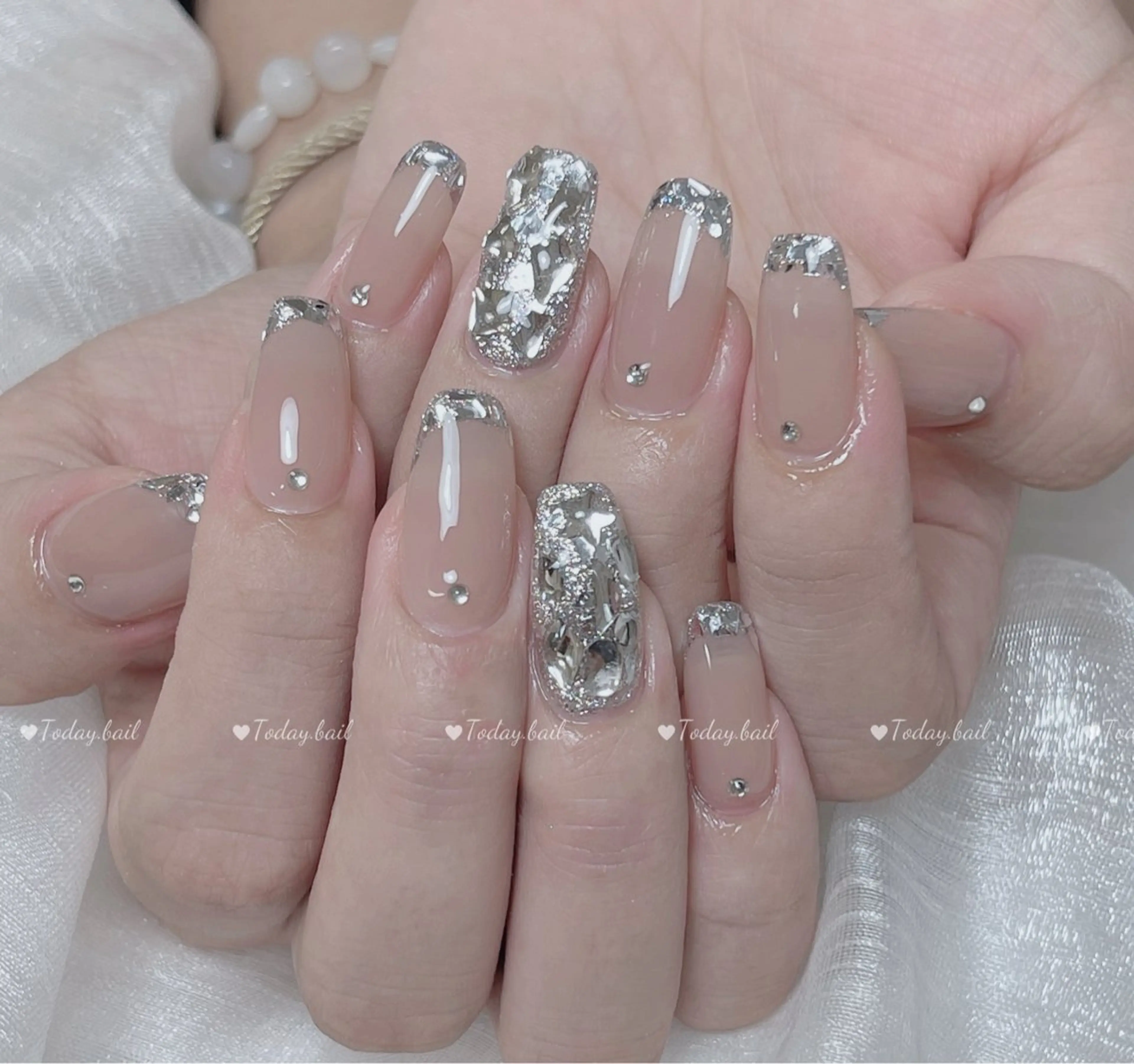 ネイル ハンドネイル 🎀Today nail💅のネイルデザイン