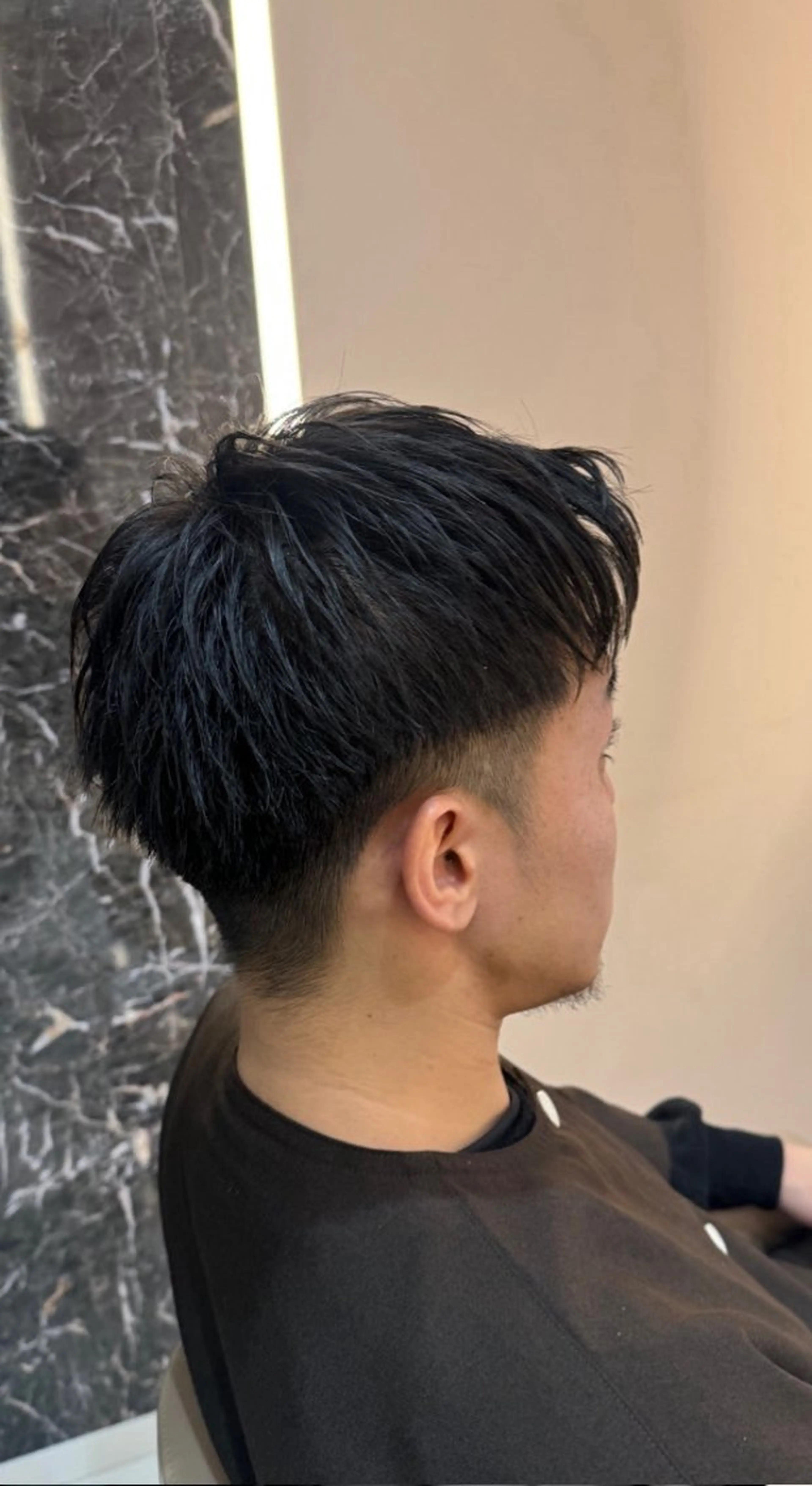 メンズ 安藤 千聖のヘアスタイル