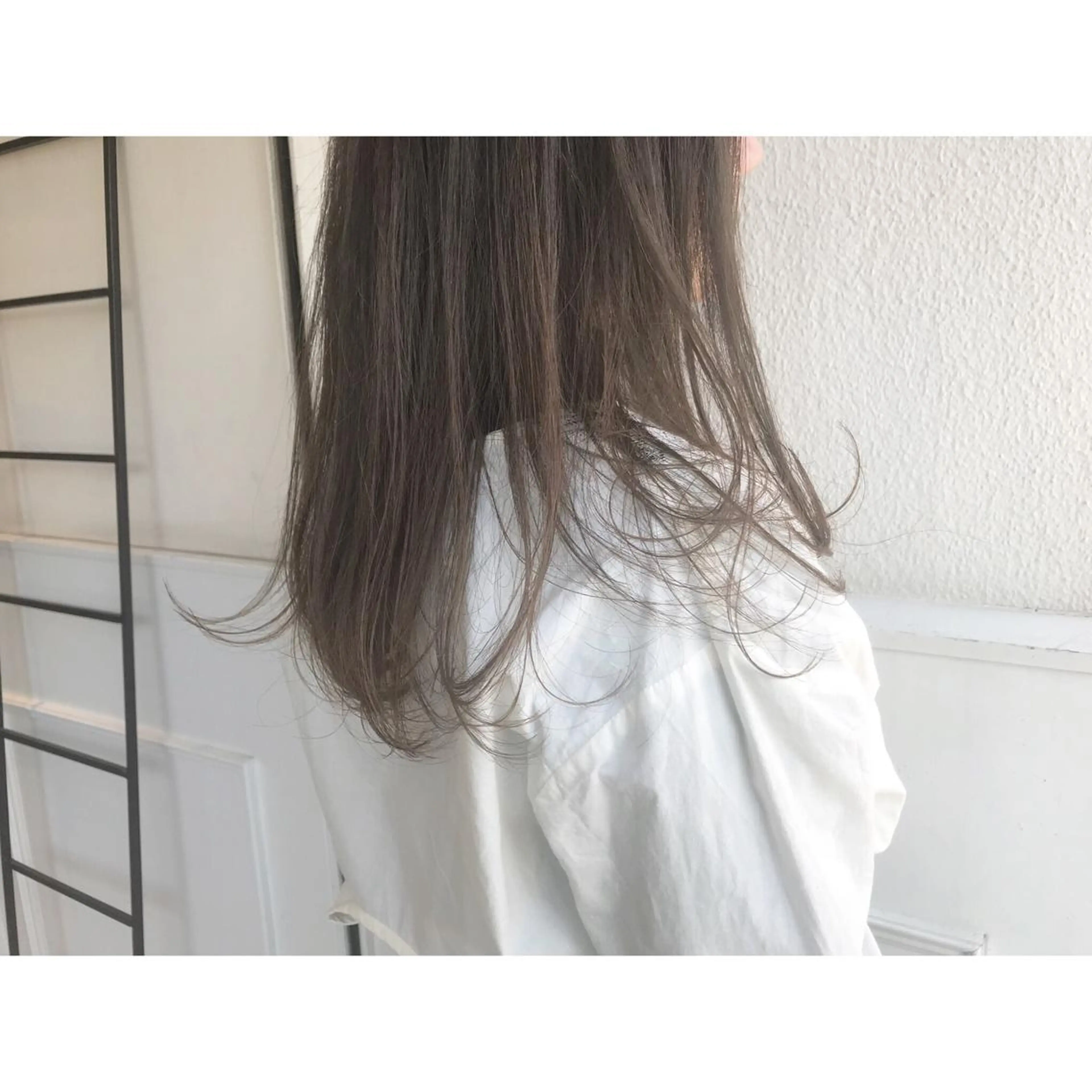 セミロング カラー カット パーマ Musiiik hairのヘアスタイル