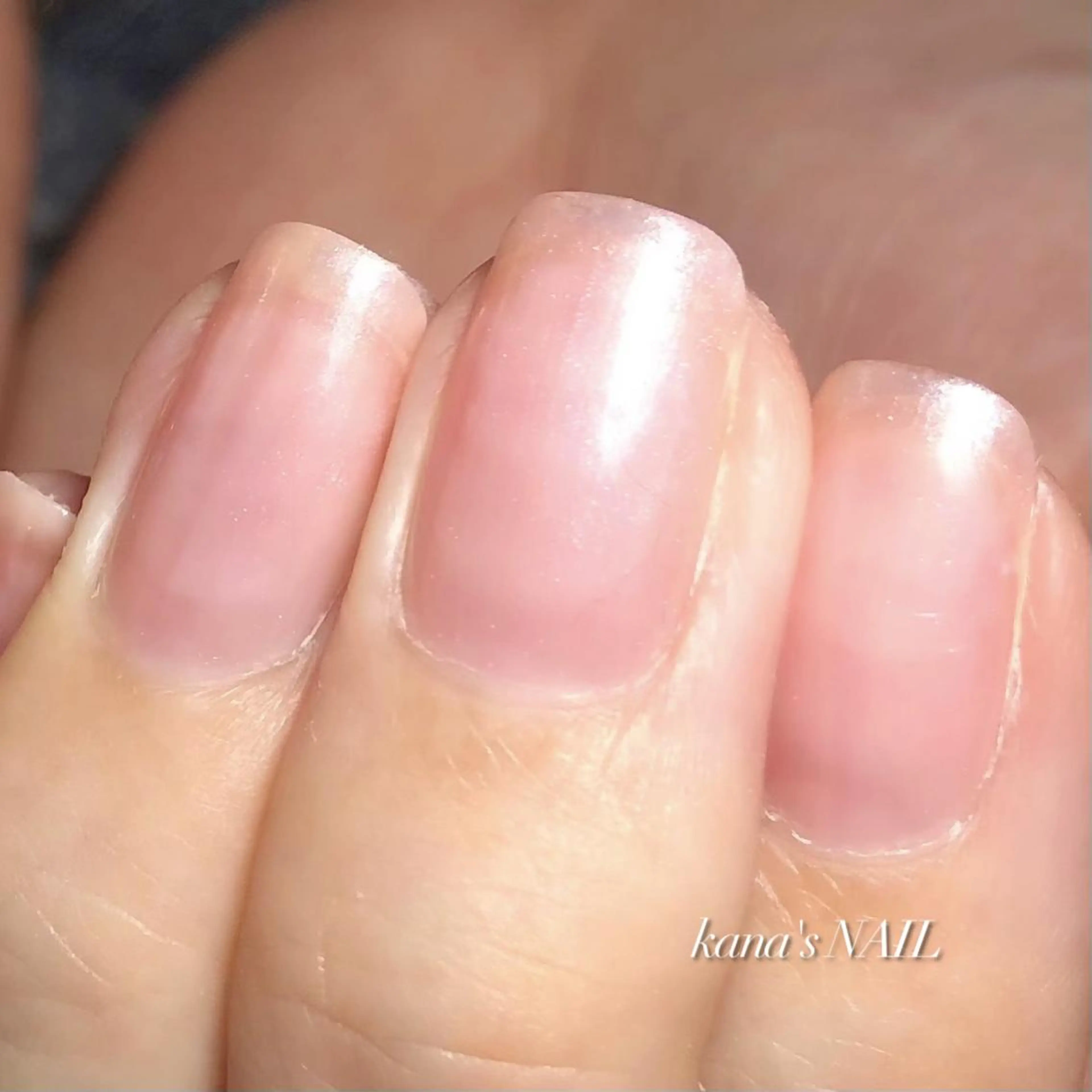 ネイル かな/40代からの カジュアルネイルのネイルデザイン