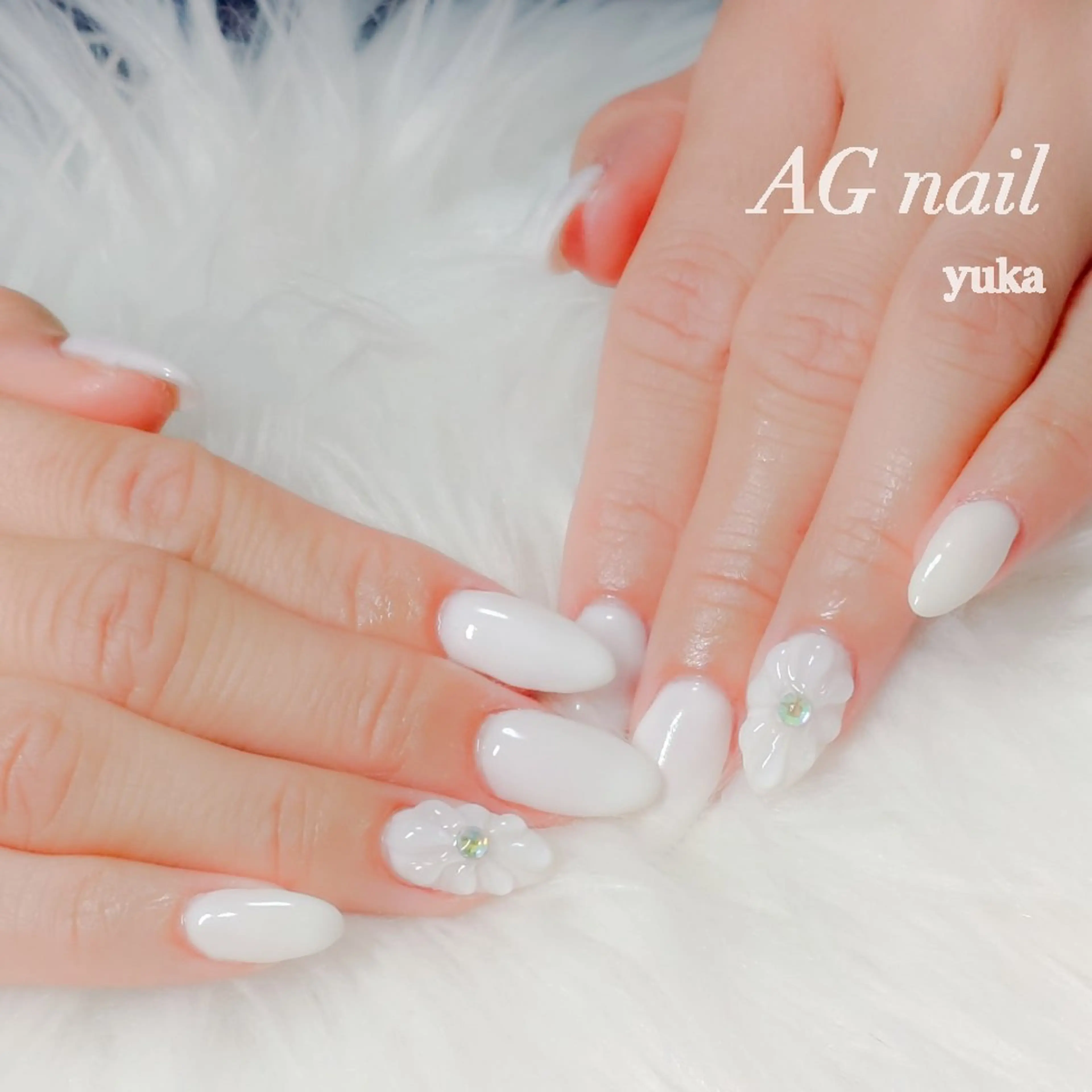 ネイル AGnail 富永  /オフ込みフィルインのネイルデザイン