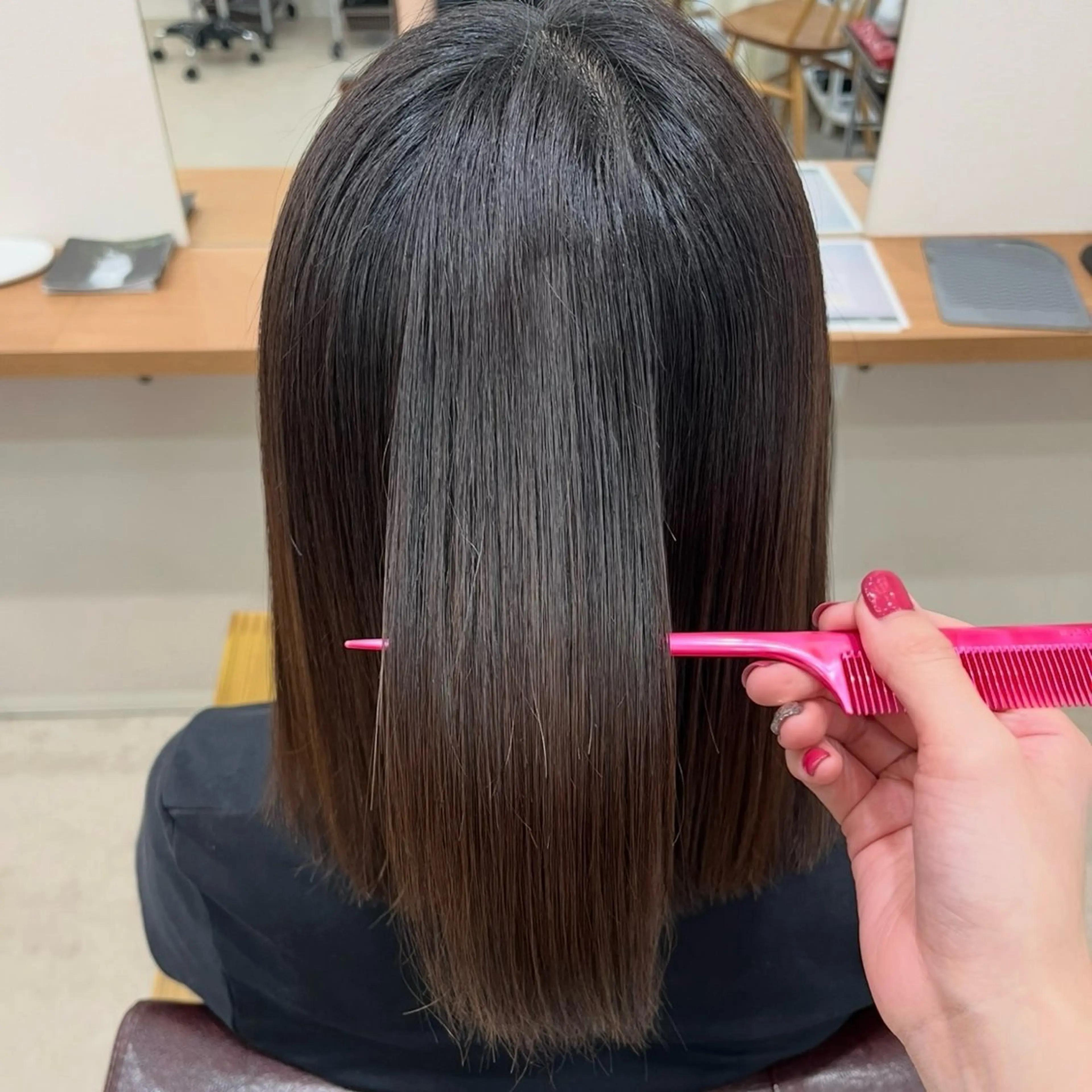 mei/艶髪/透明感 カラー/ヘアセットのヘアスタイル