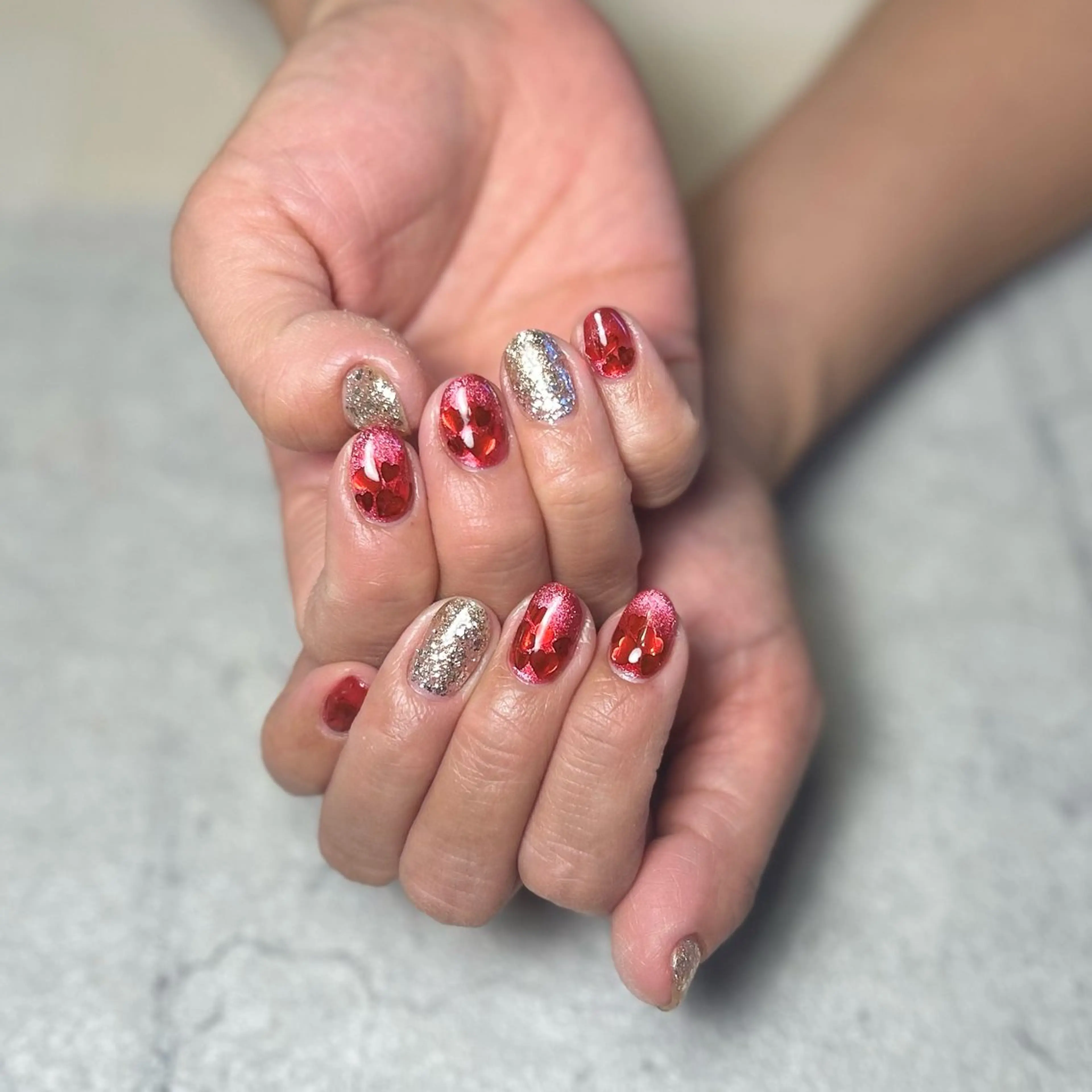 ネイル ハート A I R I ♡のネイルデザイン