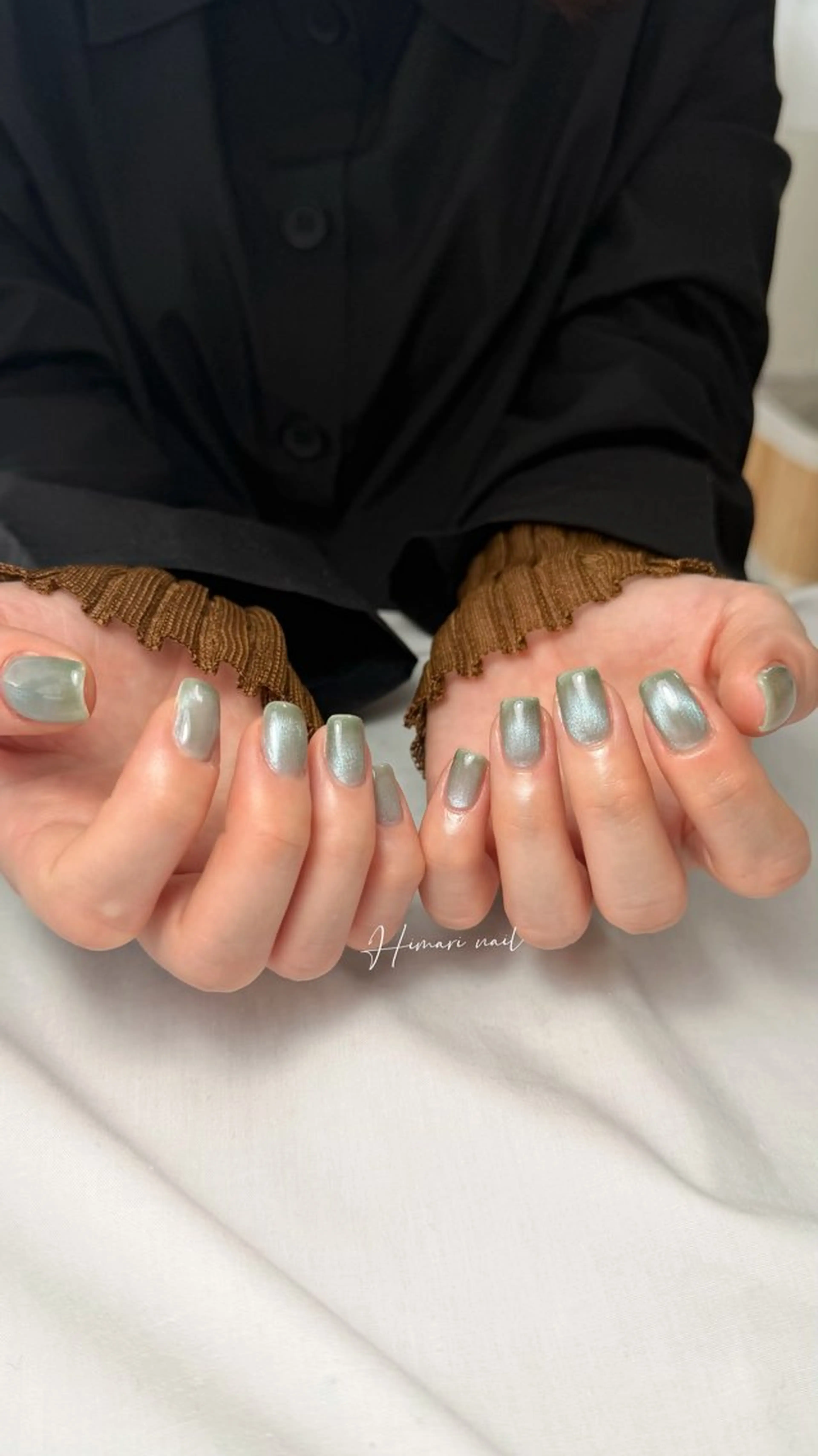 ネイル マグネットネイル ハンドネイル Himari Nail Salonのネイルデザイン