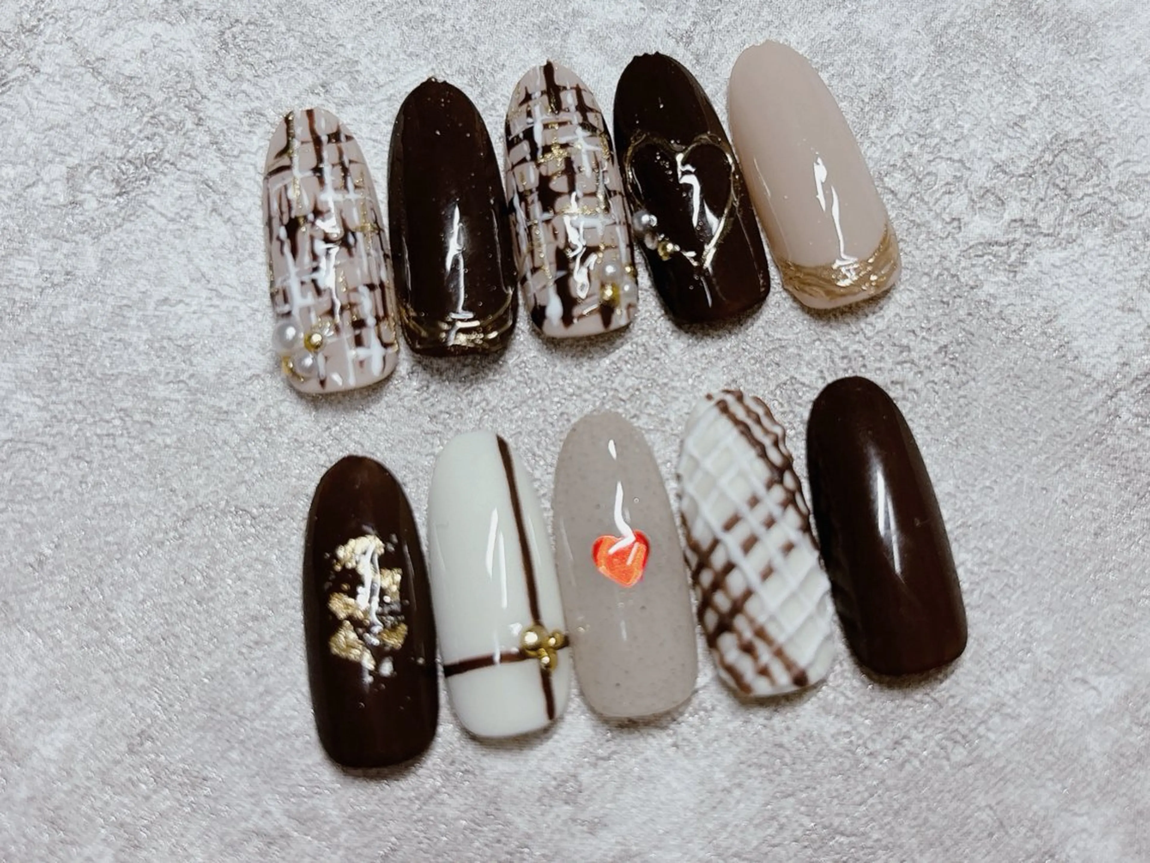 ネイル Nail •Head スパFortunaのネイルデザイン