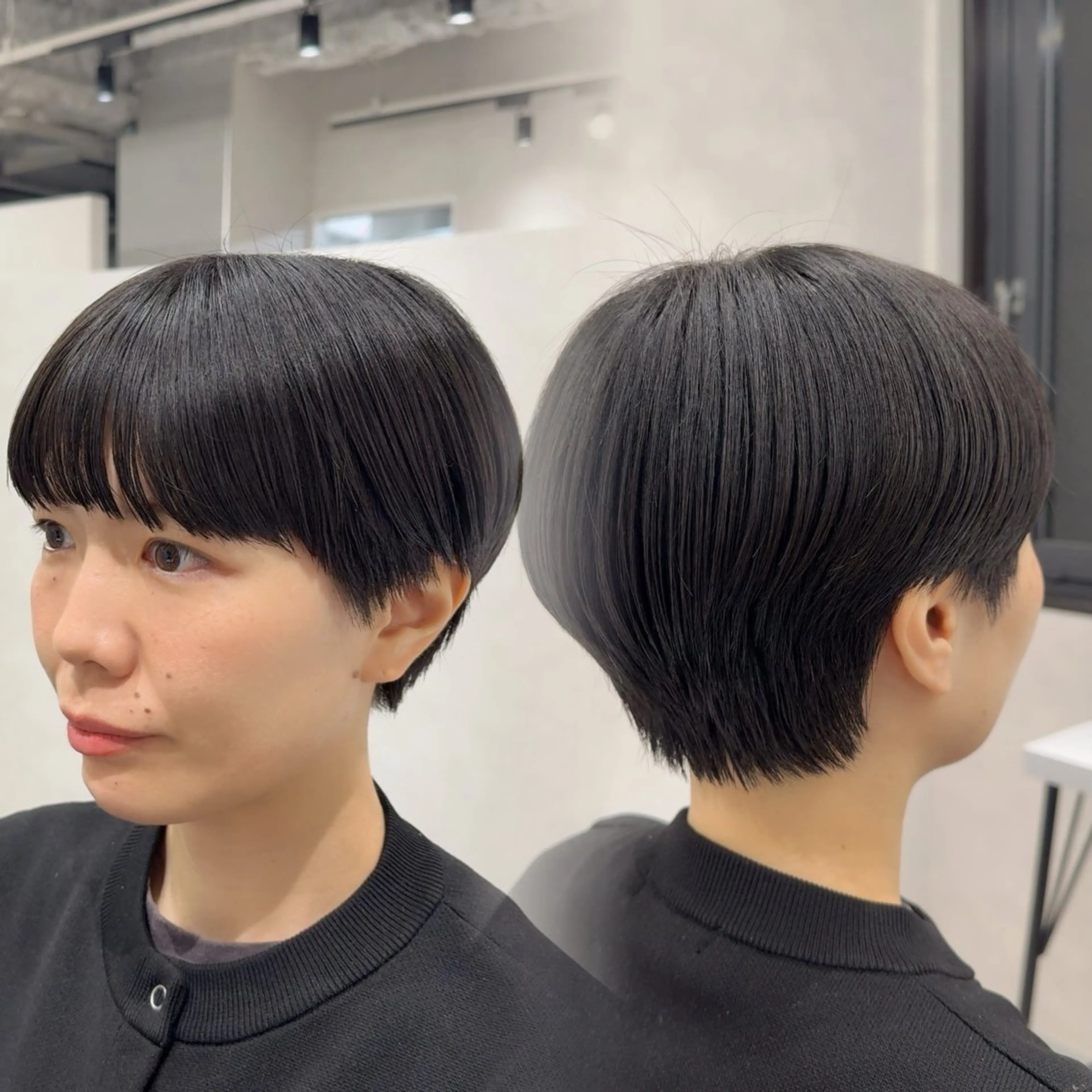 ショート ショートヘア 西梅田  トウマ モデル募集中‼️のヘアスタイル