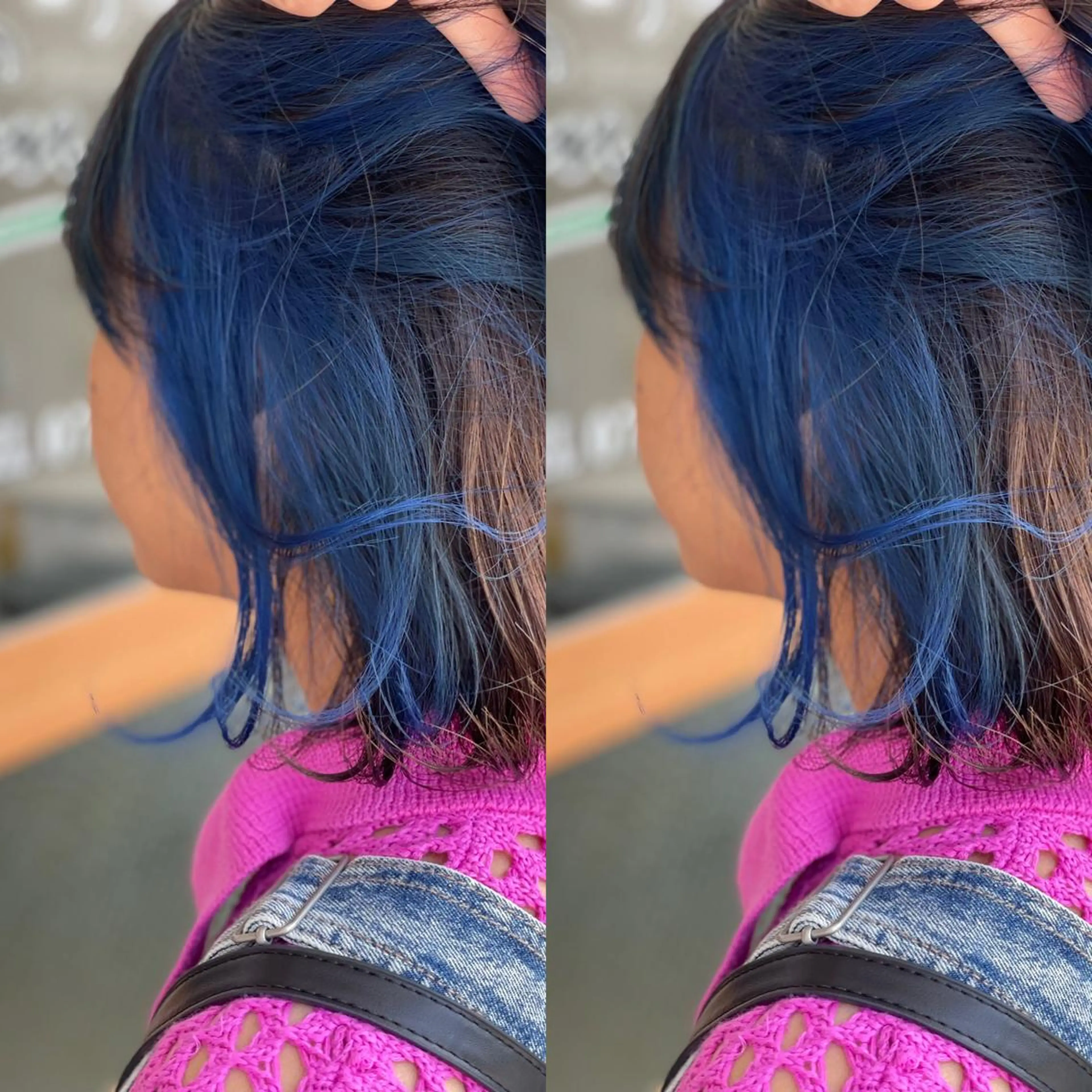 ミディアム カラー Snaly カラー特化ページのヘアスタイル