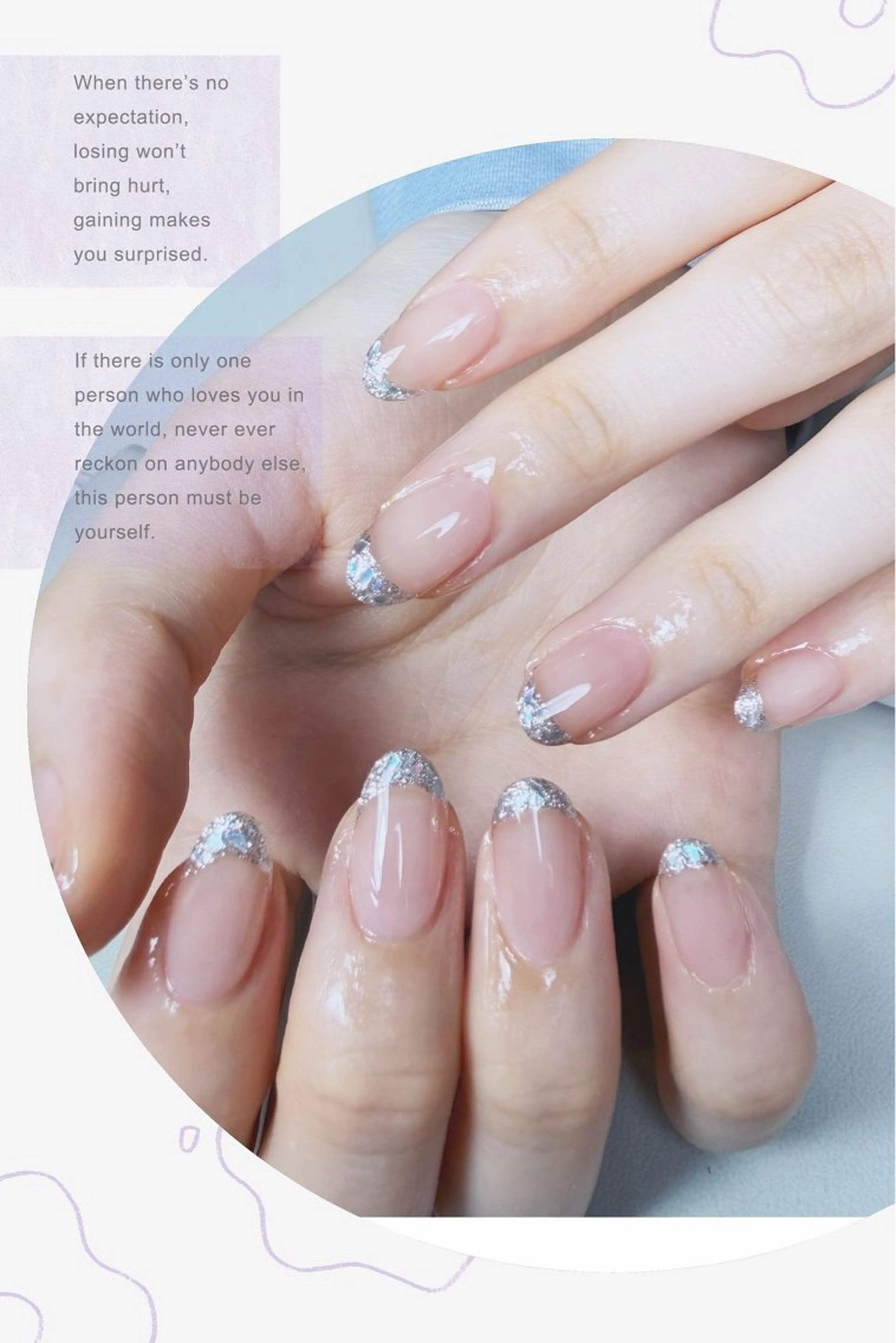 ネイル ハンドネイル AngelChris ビューティーサロン琳のネイルデザイン