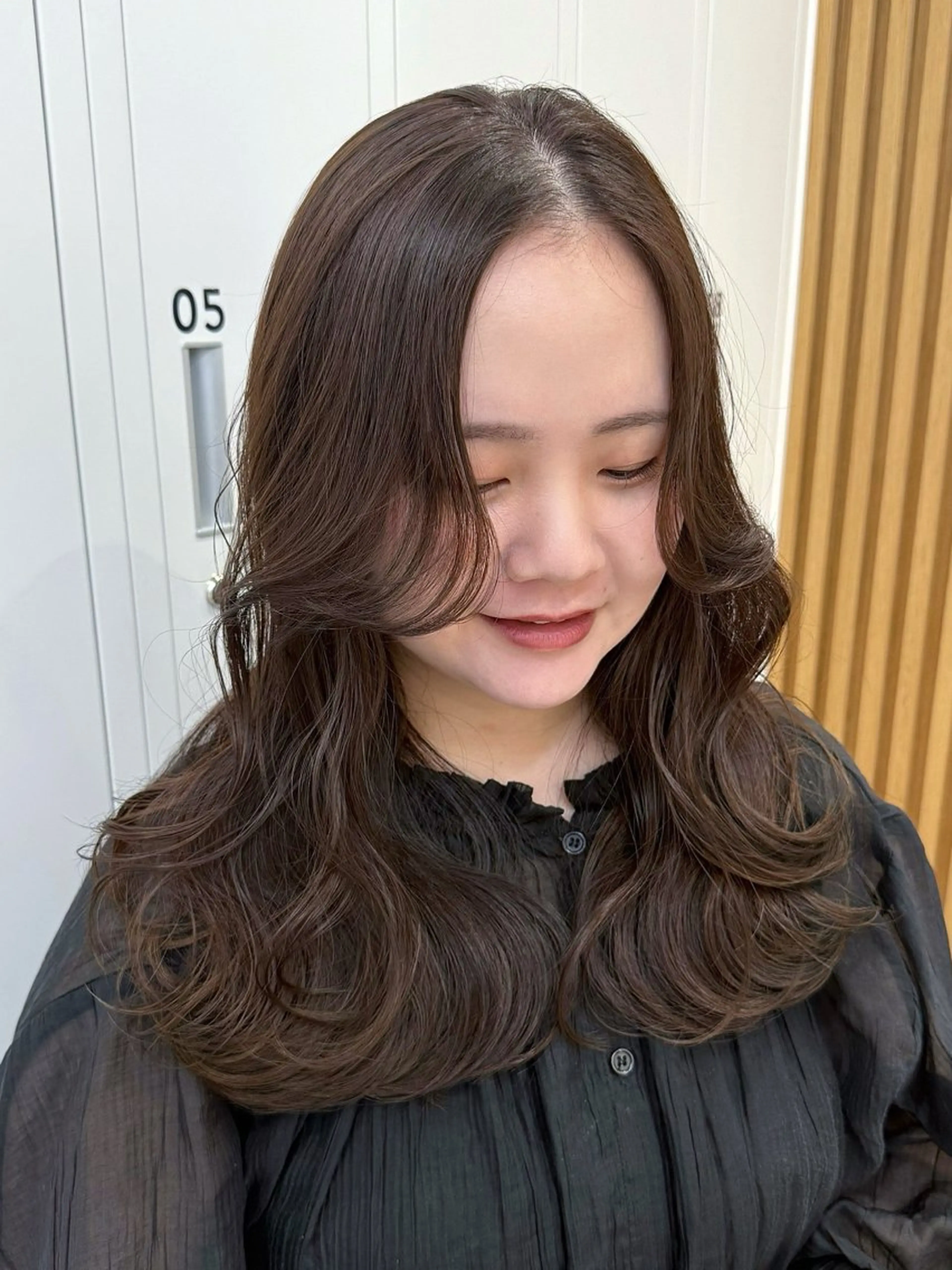 ロング カラー カット ヘアカラー トリートメント Hatanaka Airiのヘアスタイル