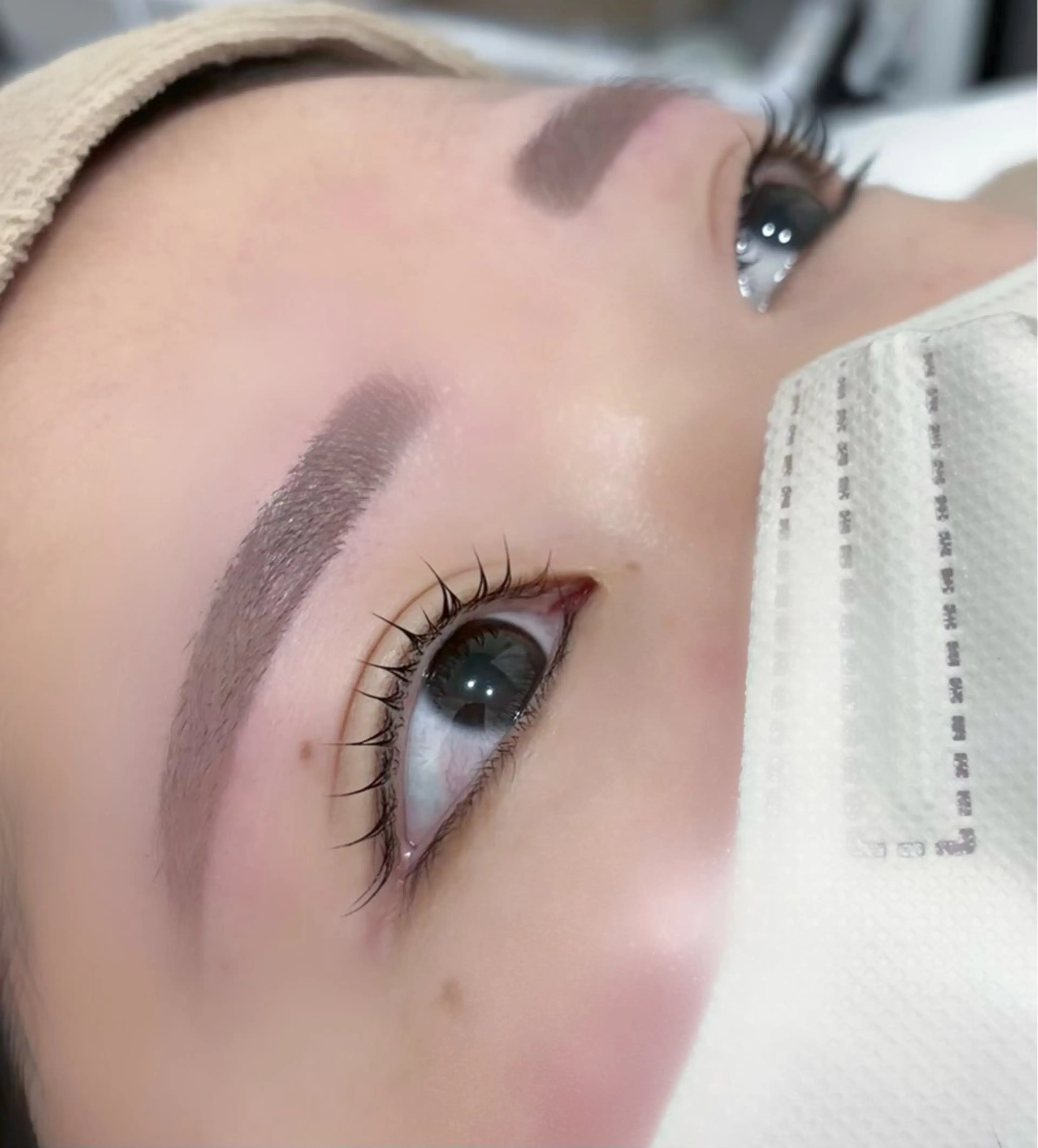 マツエク・マツパ 一重×まつ毛パーマ 尾﨑 りおのマツエク・マツパデザイン