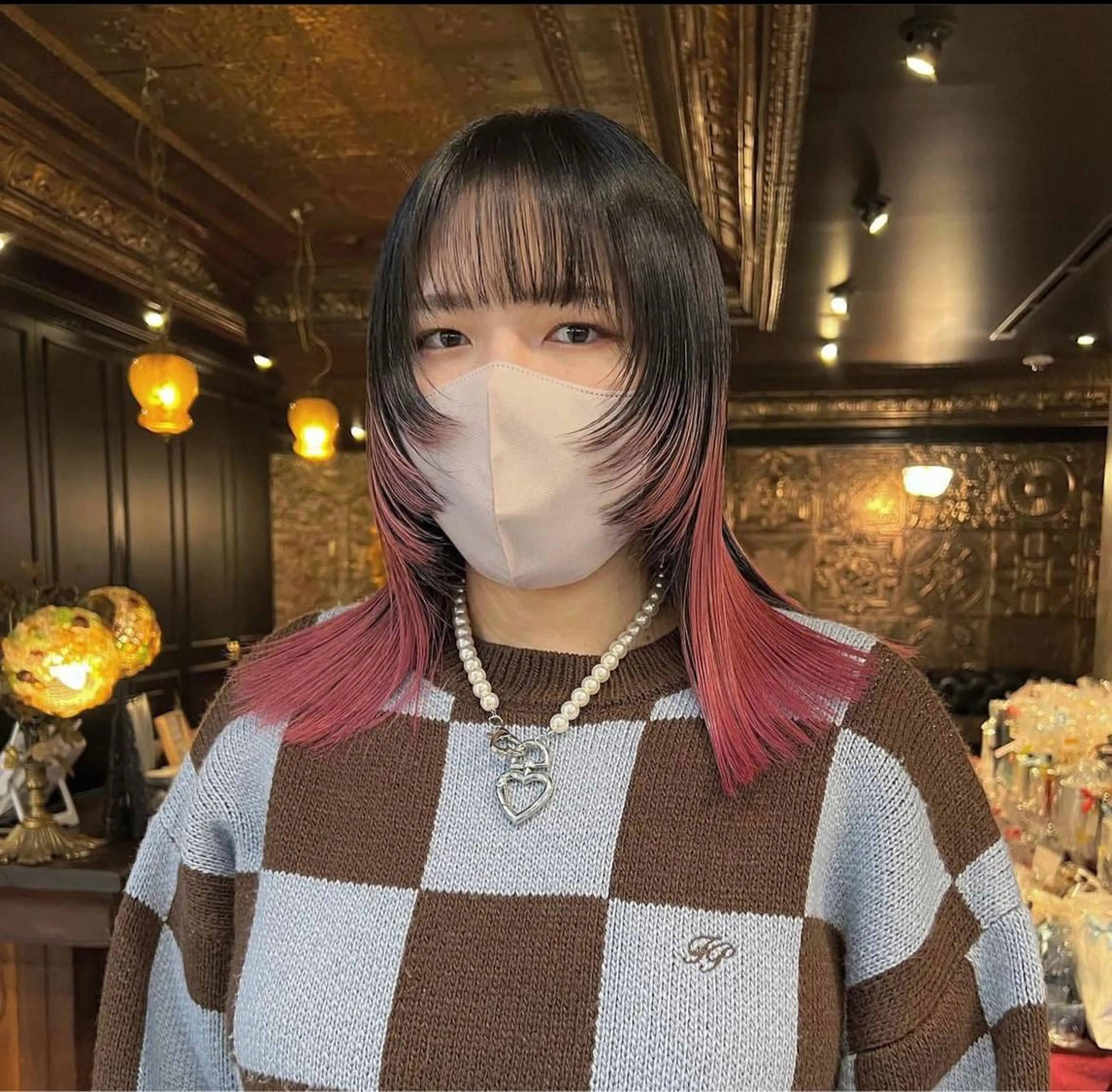 セミロング カラー HAIR MAKE  miel所属・🫧透明感カラー🫧 SHINSEIのヘアスタイル