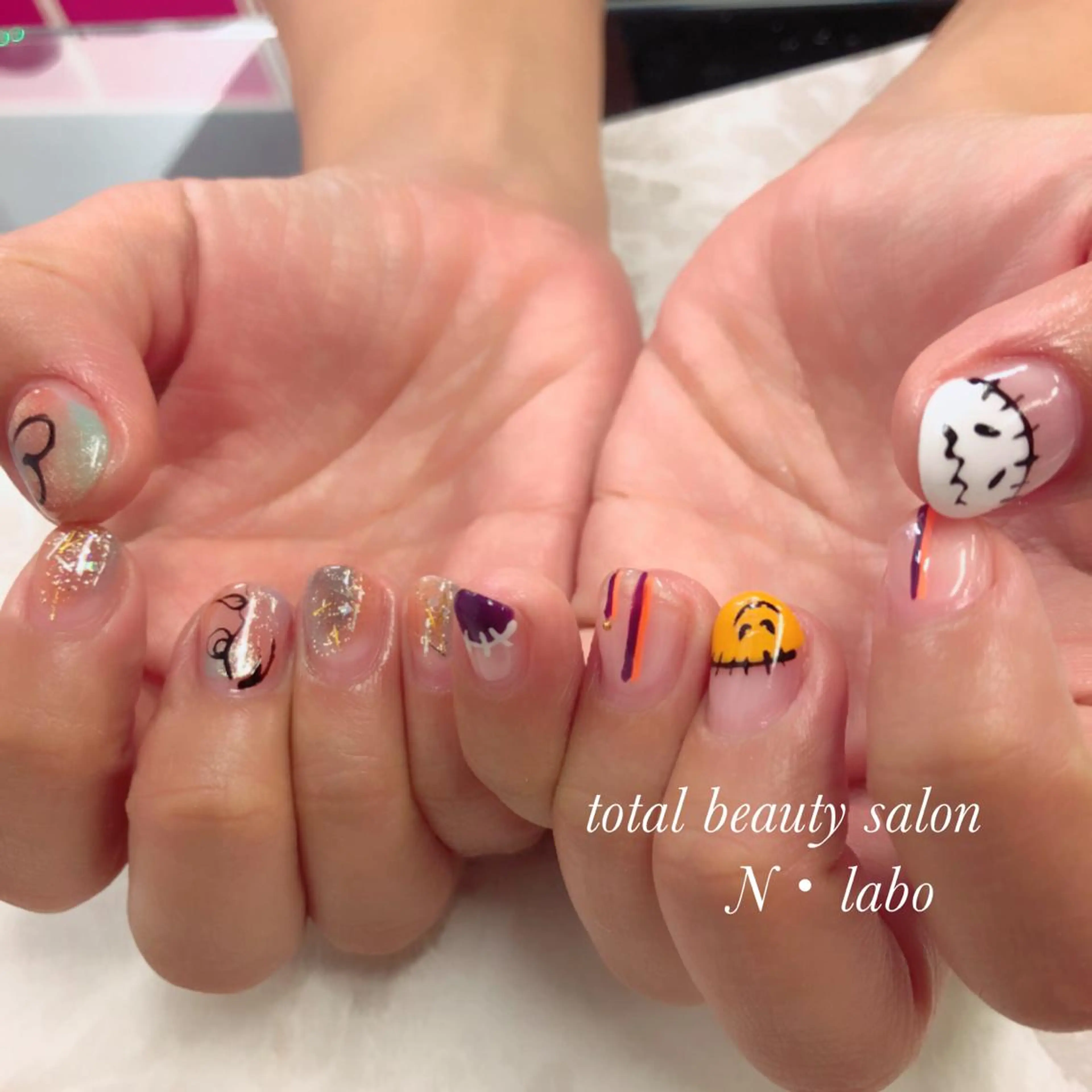 ネイル ハロウィン Gracias. rieのネイルデザイン