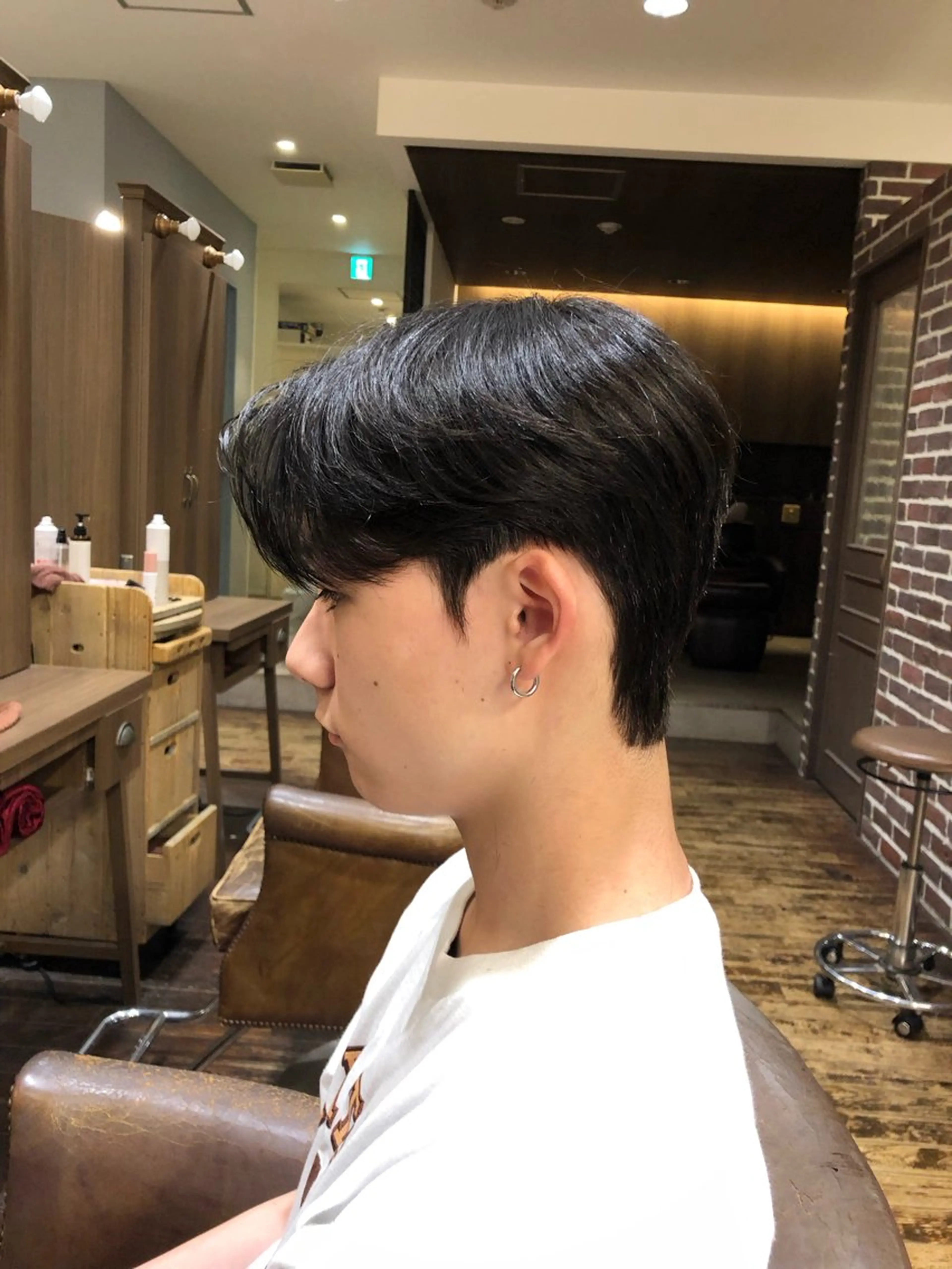 パーマ メンズ パーマ メンズトレンドヘア シンユウのヘアスタイル