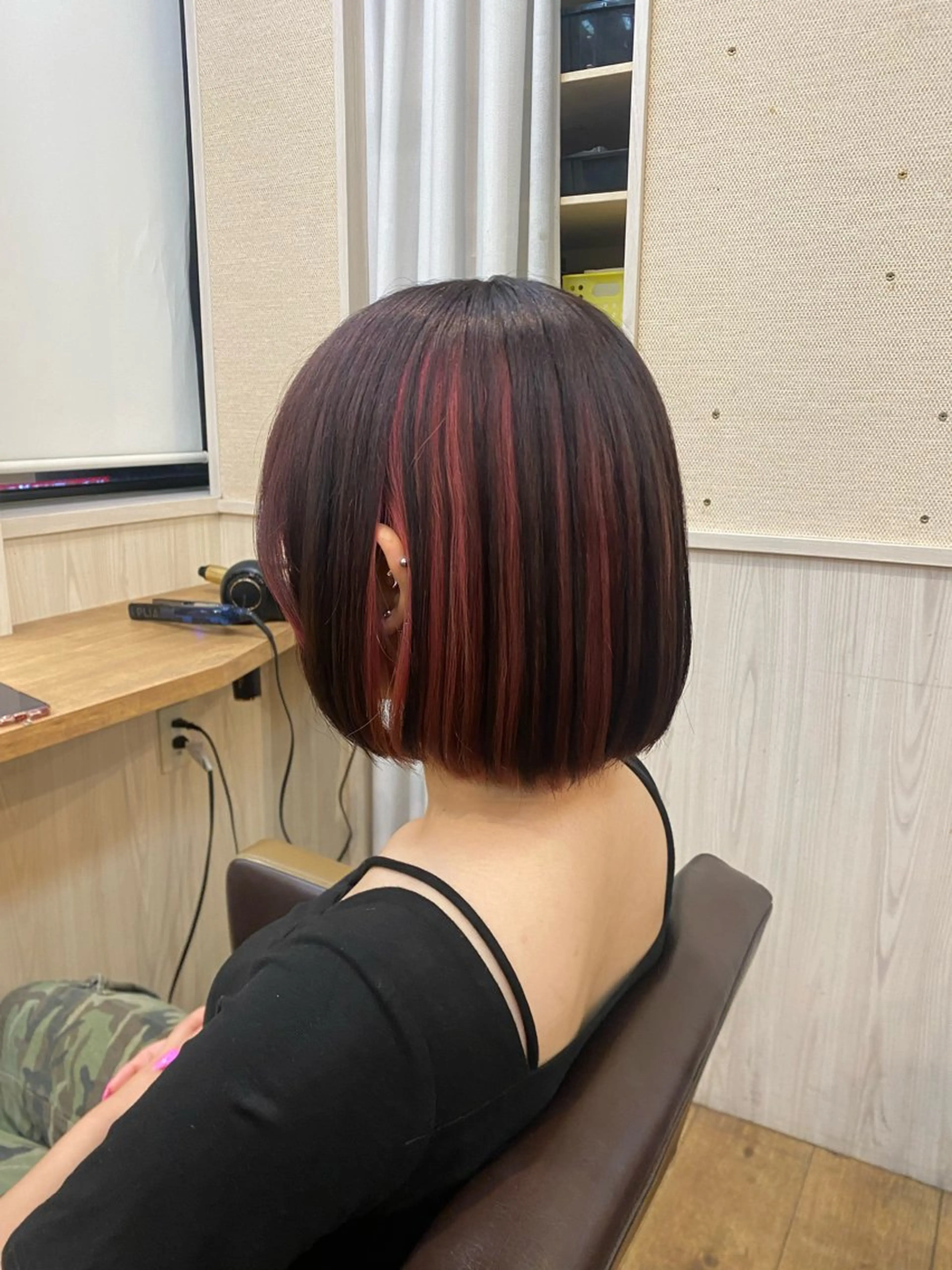 ショート カット ヘアカラー トリートメント NUMBER 天王寺YUYAのヘアスタイル