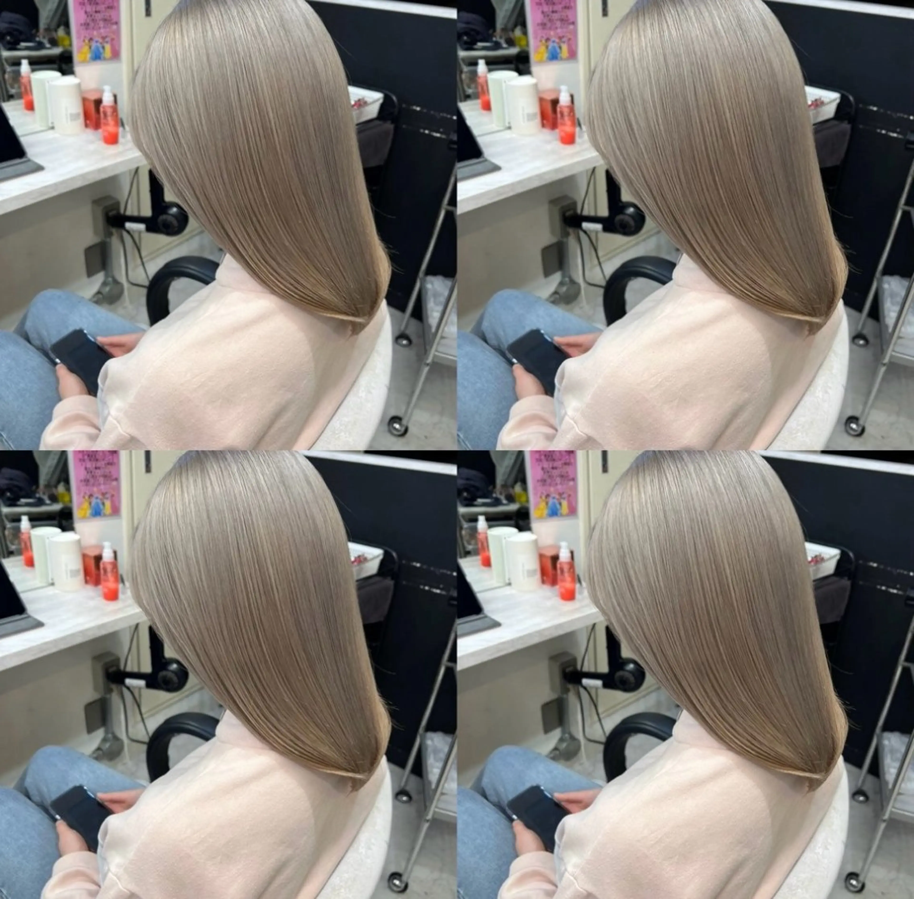 セミロング 髪質改善 /絹髪🫧ゆたかのヘアスタイル