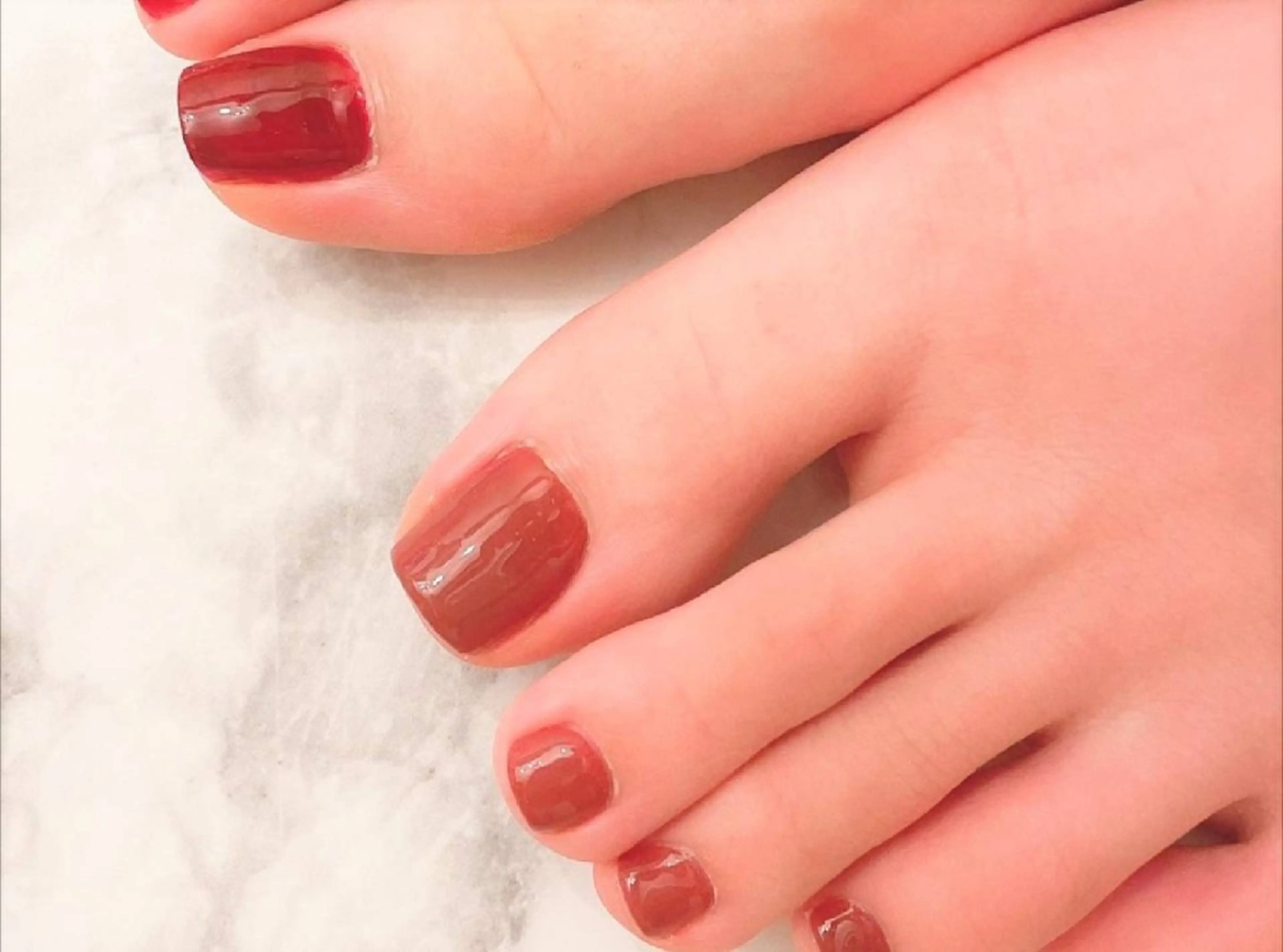 【オフ込み】フットジェルワンカラーの写真