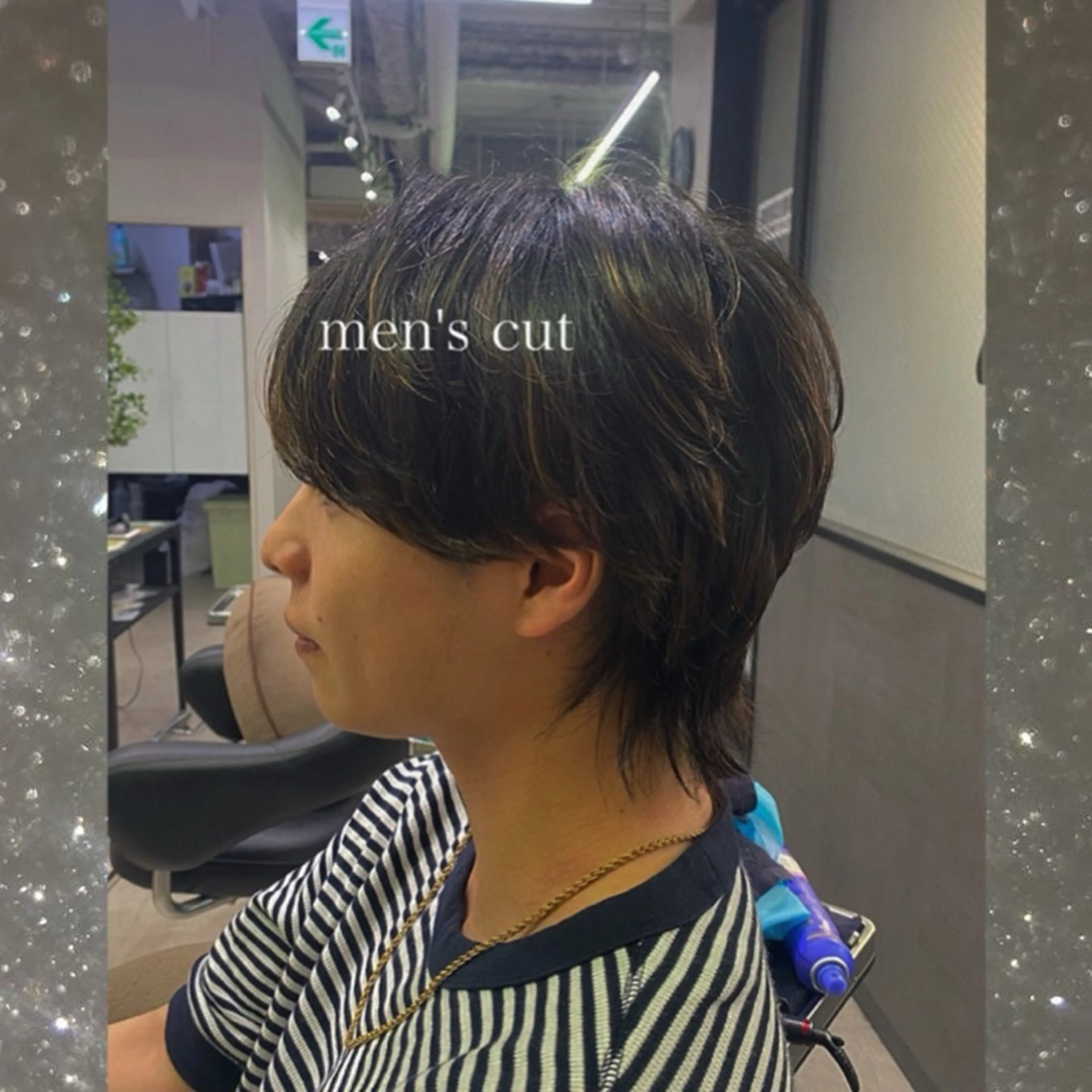 ミディアム メンズ カット メンズ特化🔮 笠原慧のヘアスタイル